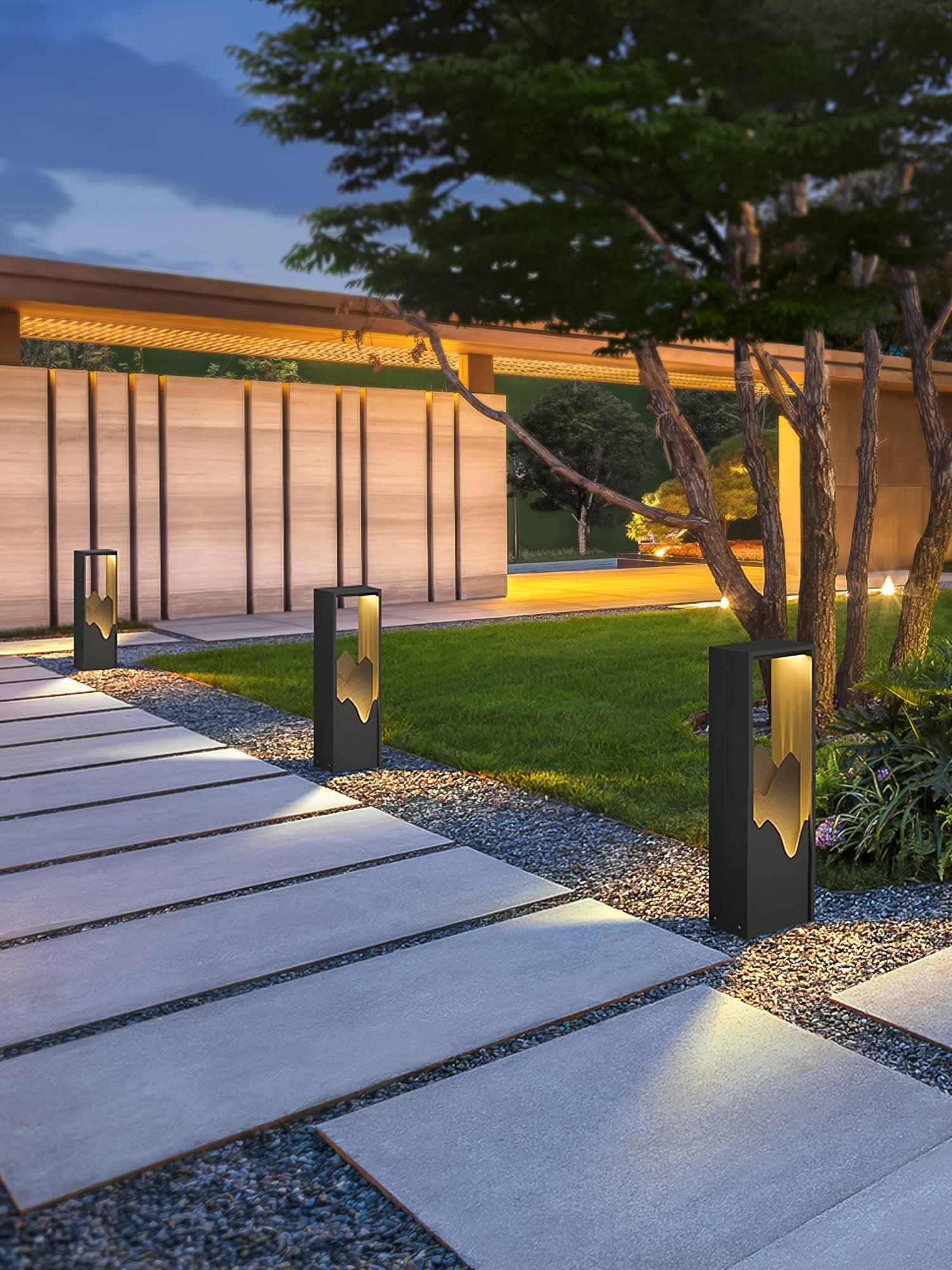 Zen Rustic Acrylic Outdoor Light-Neutral Decor