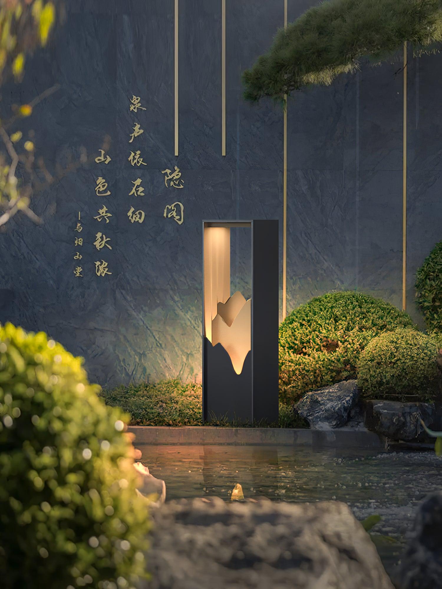 Zen Rustic Acrylic Outdoor Light-Neutral Decor