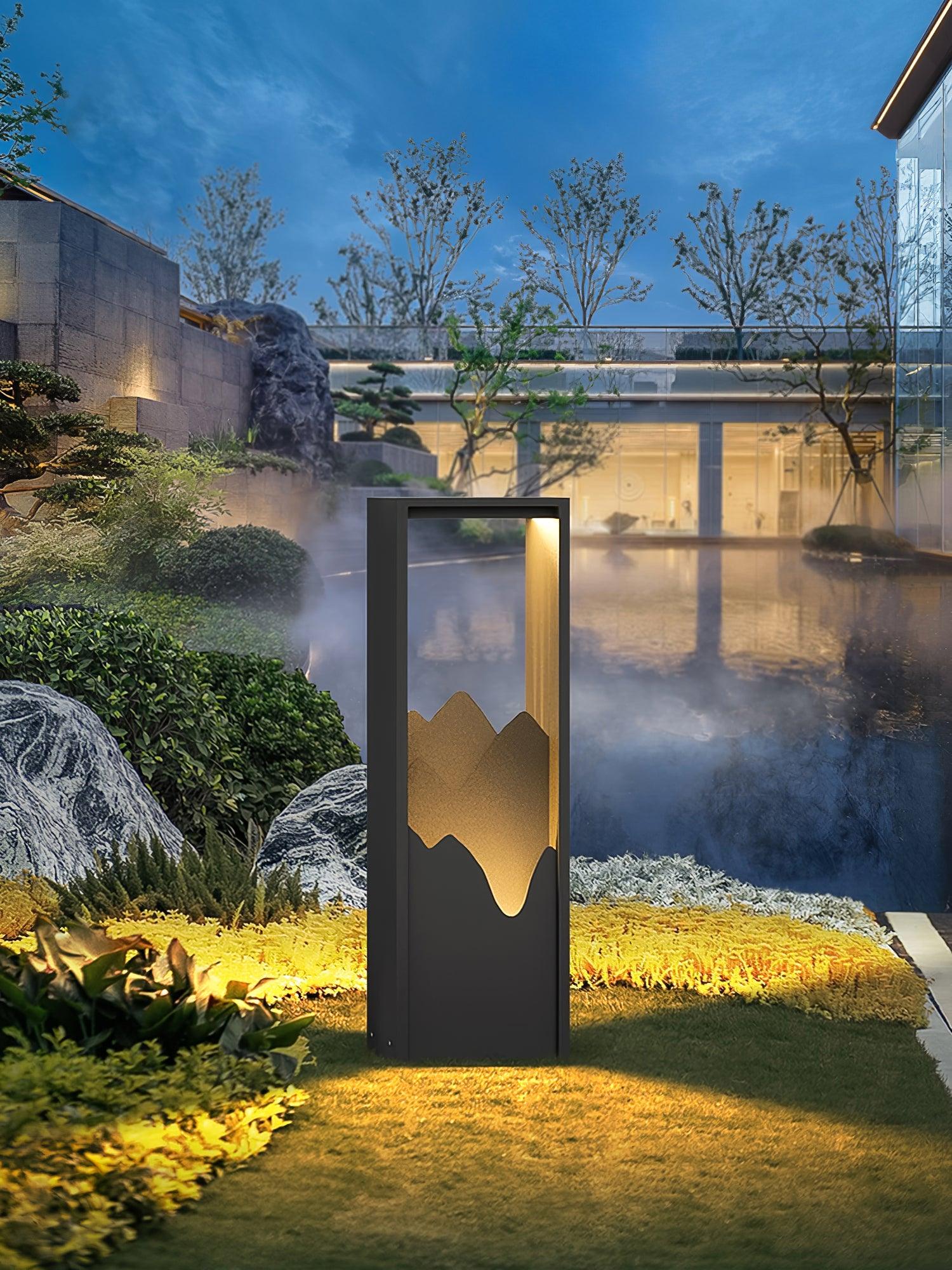 Zen Rustic Acrylic Outdoor Light-Neutral Decor