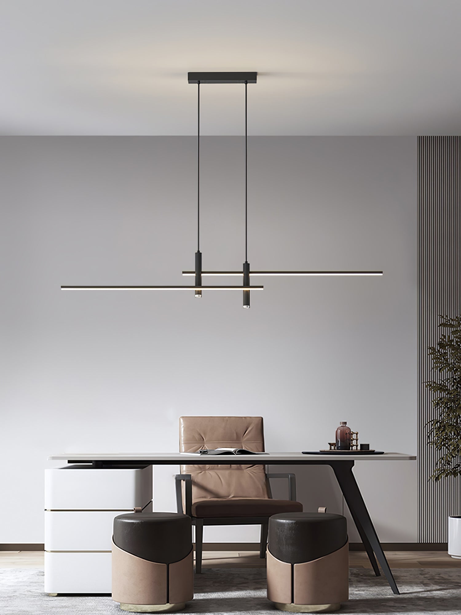 Juna Contemporary Pendant Light-Neutral Decor