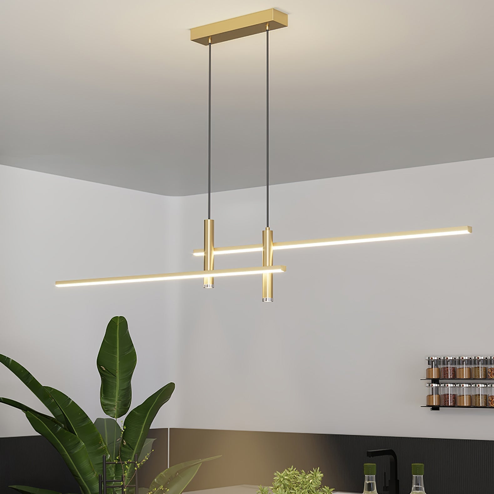 Juna Contemporary Pendant Light-Neutral Decor
