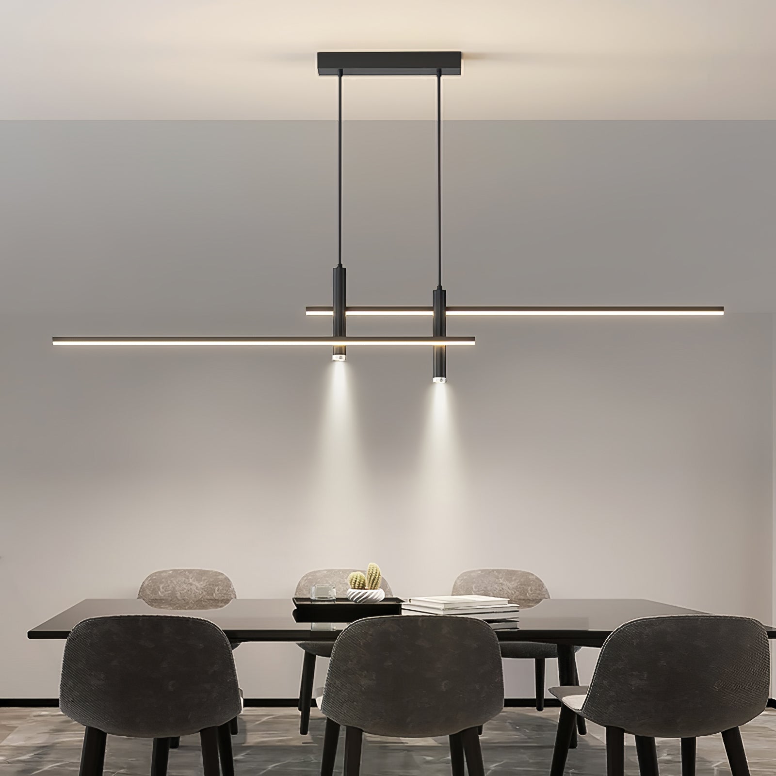 Juna Contemporary Pendant Light-Neutral Decor