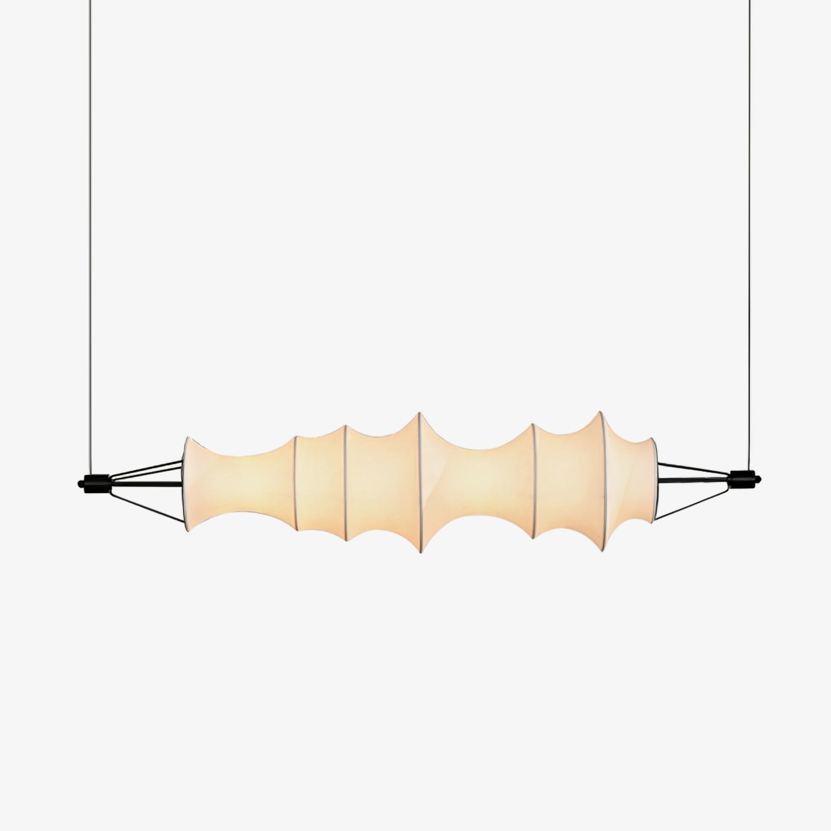 Avlorisra Art Elegance Silk Pendant Lamp-Neutral Decor