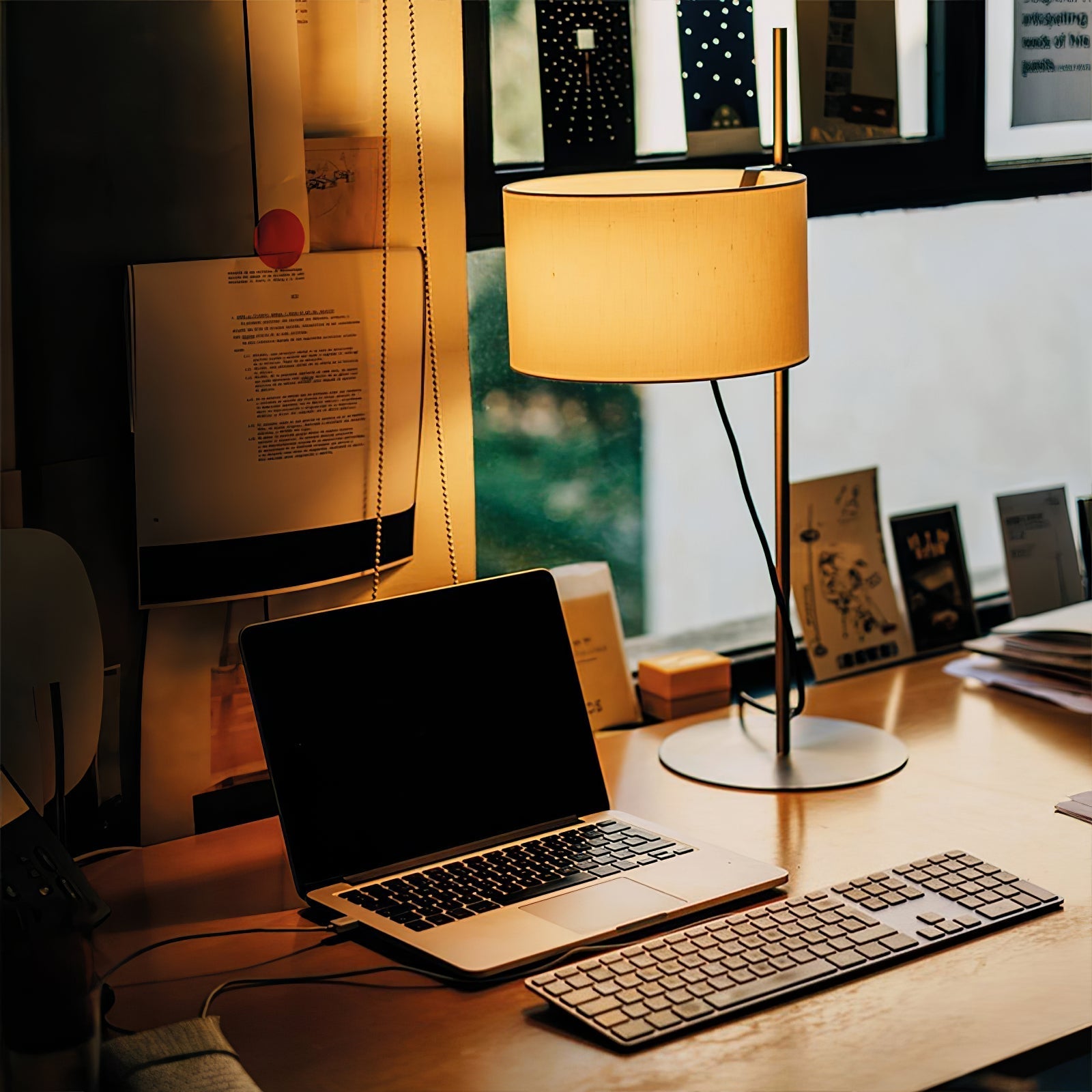 Landon Minimalist Table Lamp-Neutral Decor