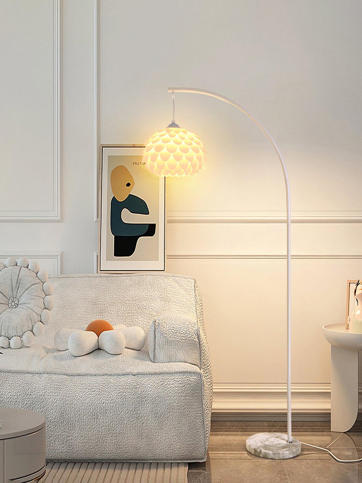 Gordon Modern Floor Lamp-Neutral Decor