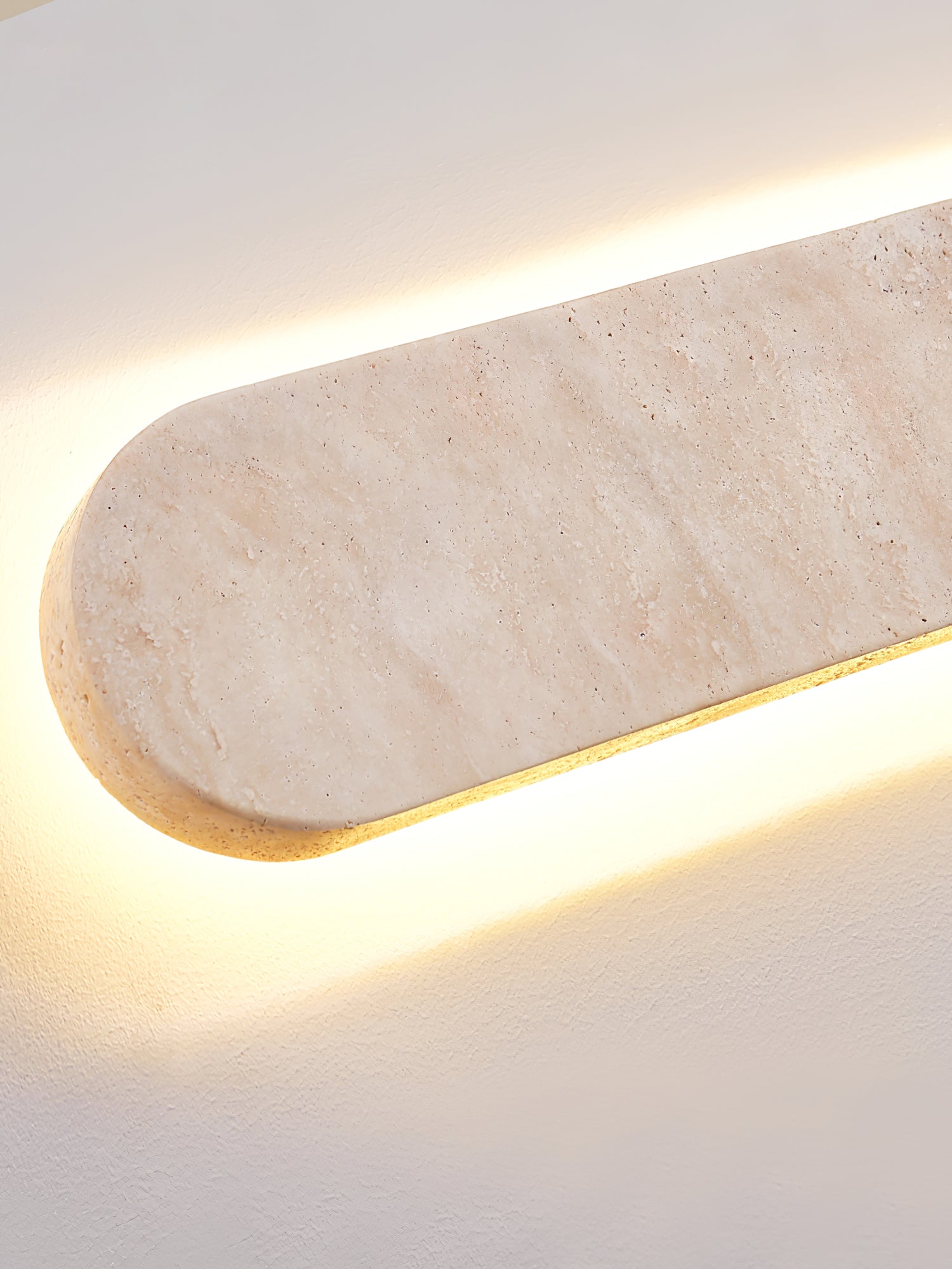 Elraee Travertine Wall Light-Neutral Decor
