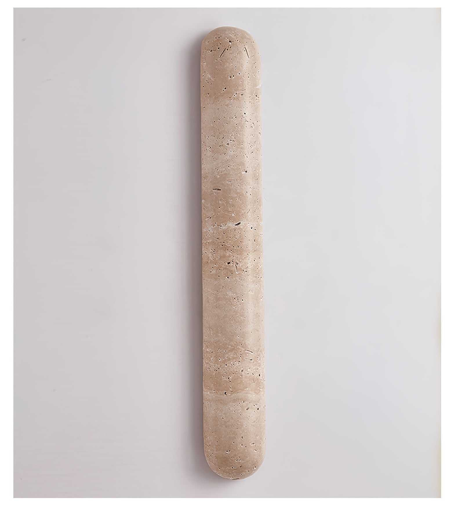 Varo Travertine Wall Light-Neutral Decor