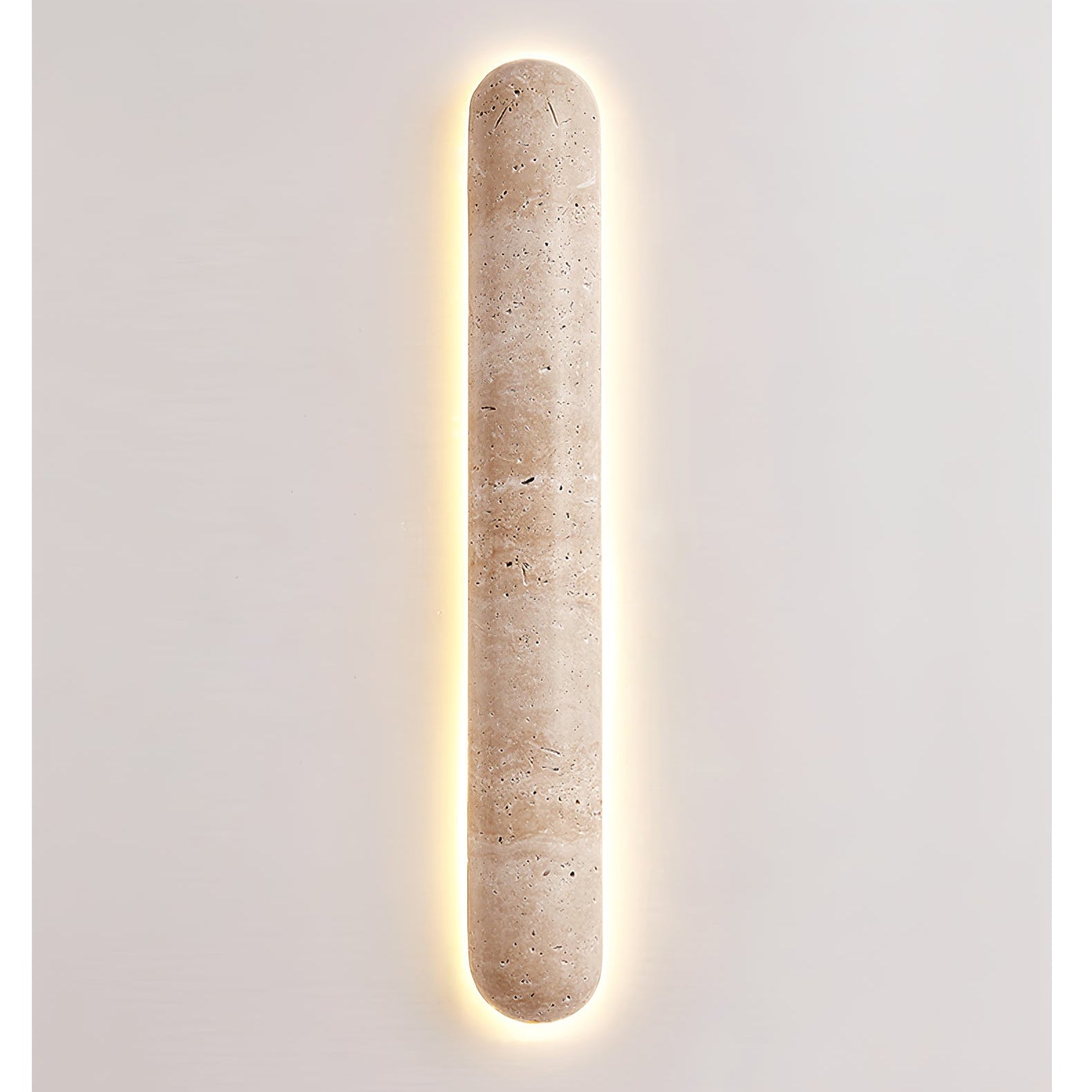 Varo Travertine Wall Light-Neutral Decor