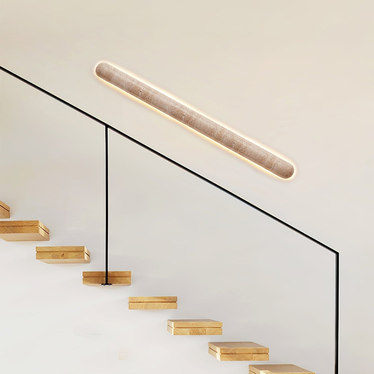Syveniel Travertine Wall Light-Neutral Decor