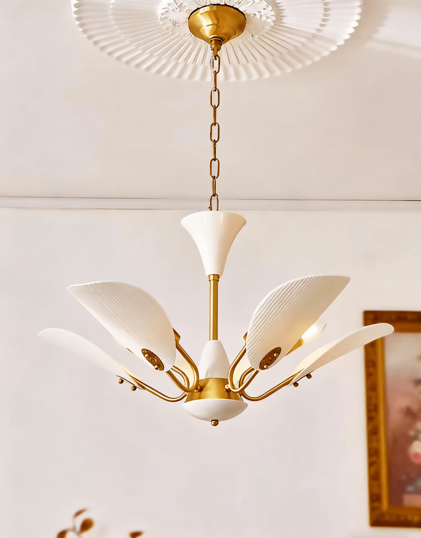 Kaelor Blossom Chandelier-Neutral Decor
