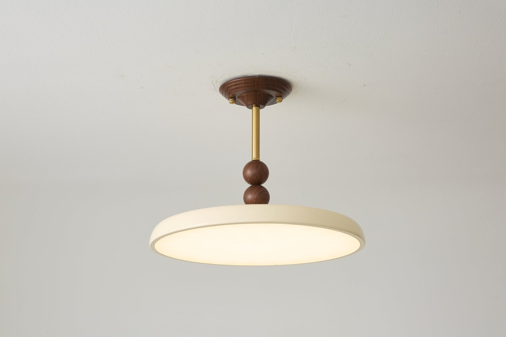 Liora Scallop Ceiling Light-Neutral Decor