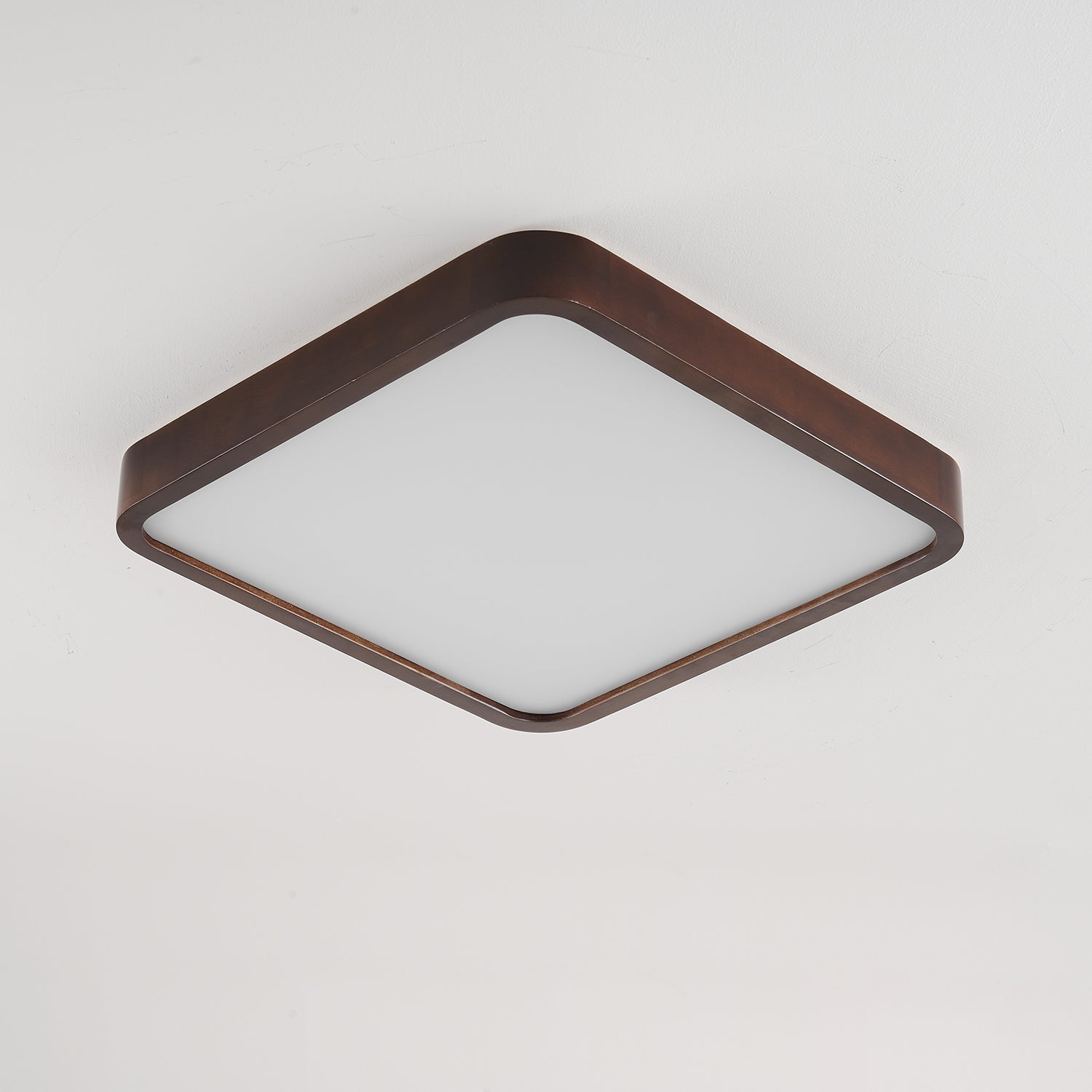 Wacell Modern Minimalist Rectangular Wood Ceiling Light-Neutral Decor