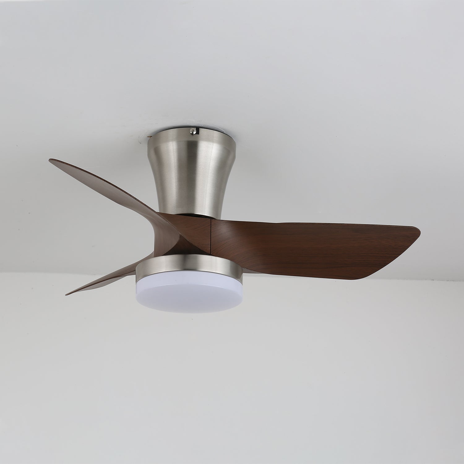 Trivon Modern Wood Ceiling Fan Light-Neutral Decor