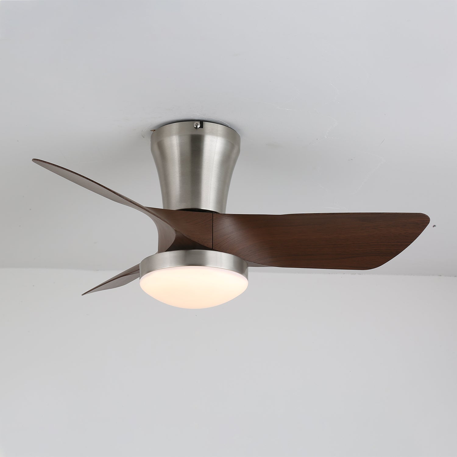 Trivon Modern Wood Ceiling Fan Light-Neutral Decor