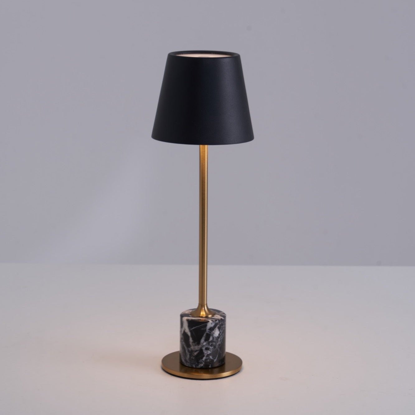 Penny Minimalist Table Lamp-Neutral Decor