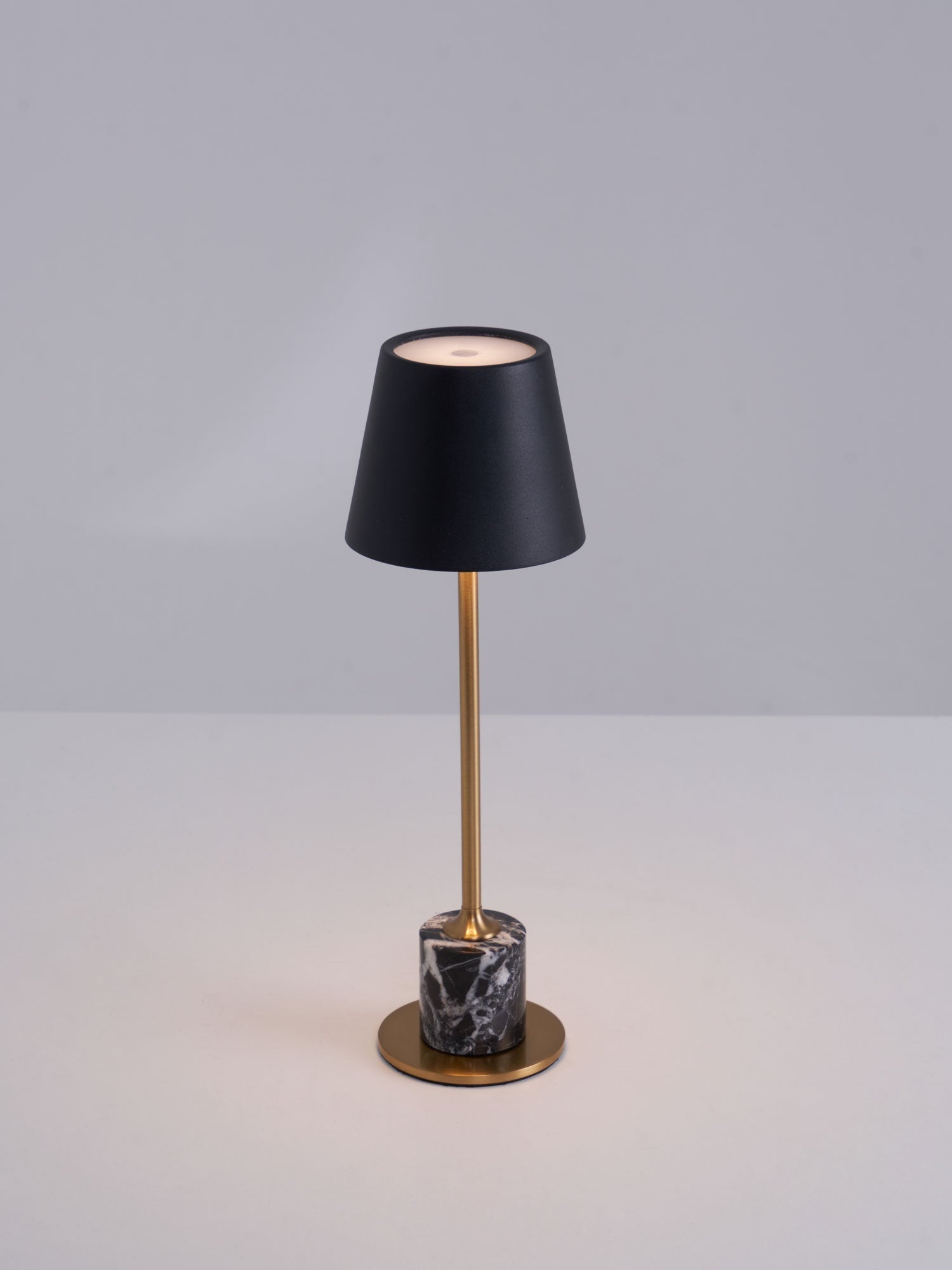 Penny Minimalist Table Lamp-Neutral Decor