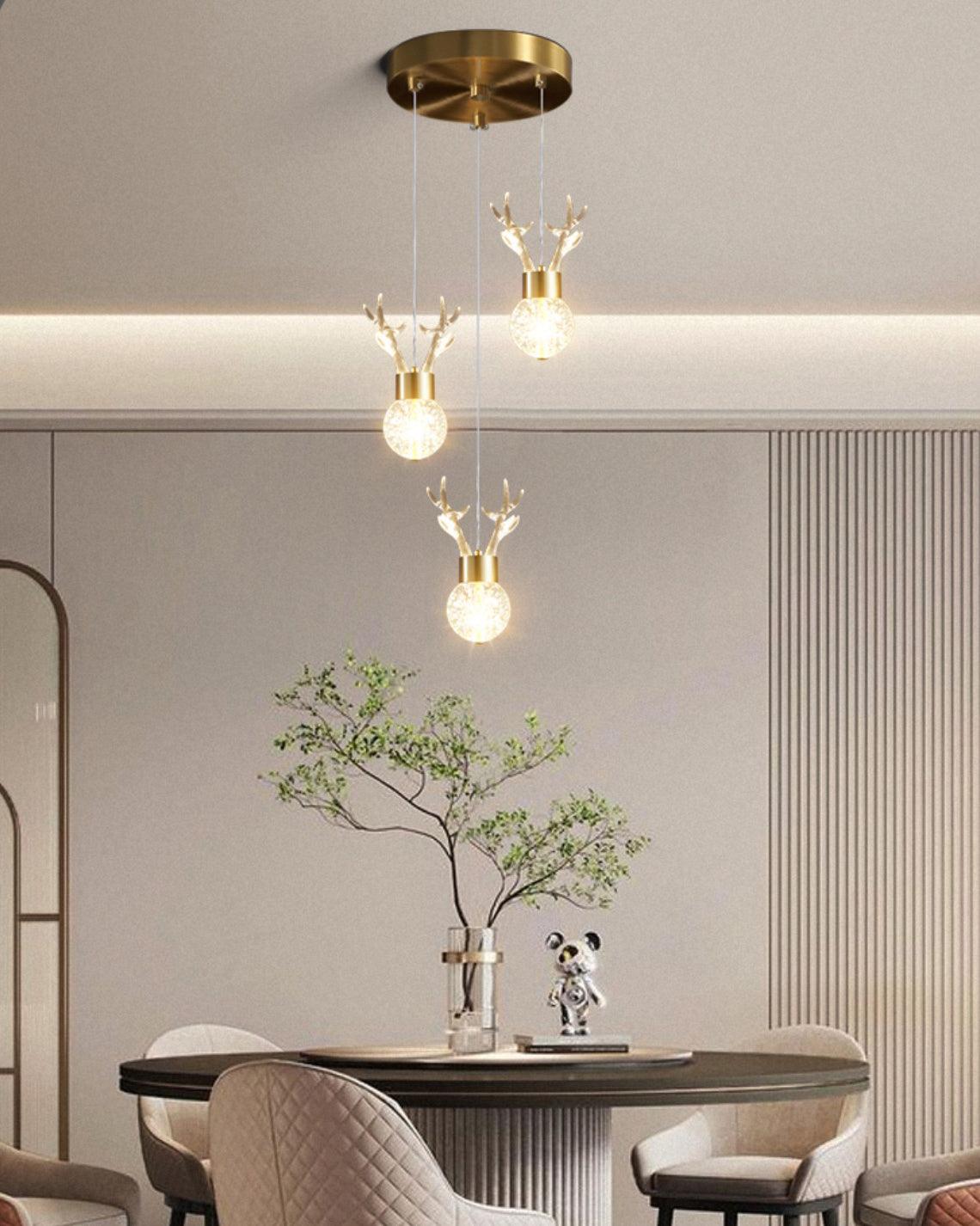 Aliran Aluminum Artistic Pendant Lamp-Neutral Decor