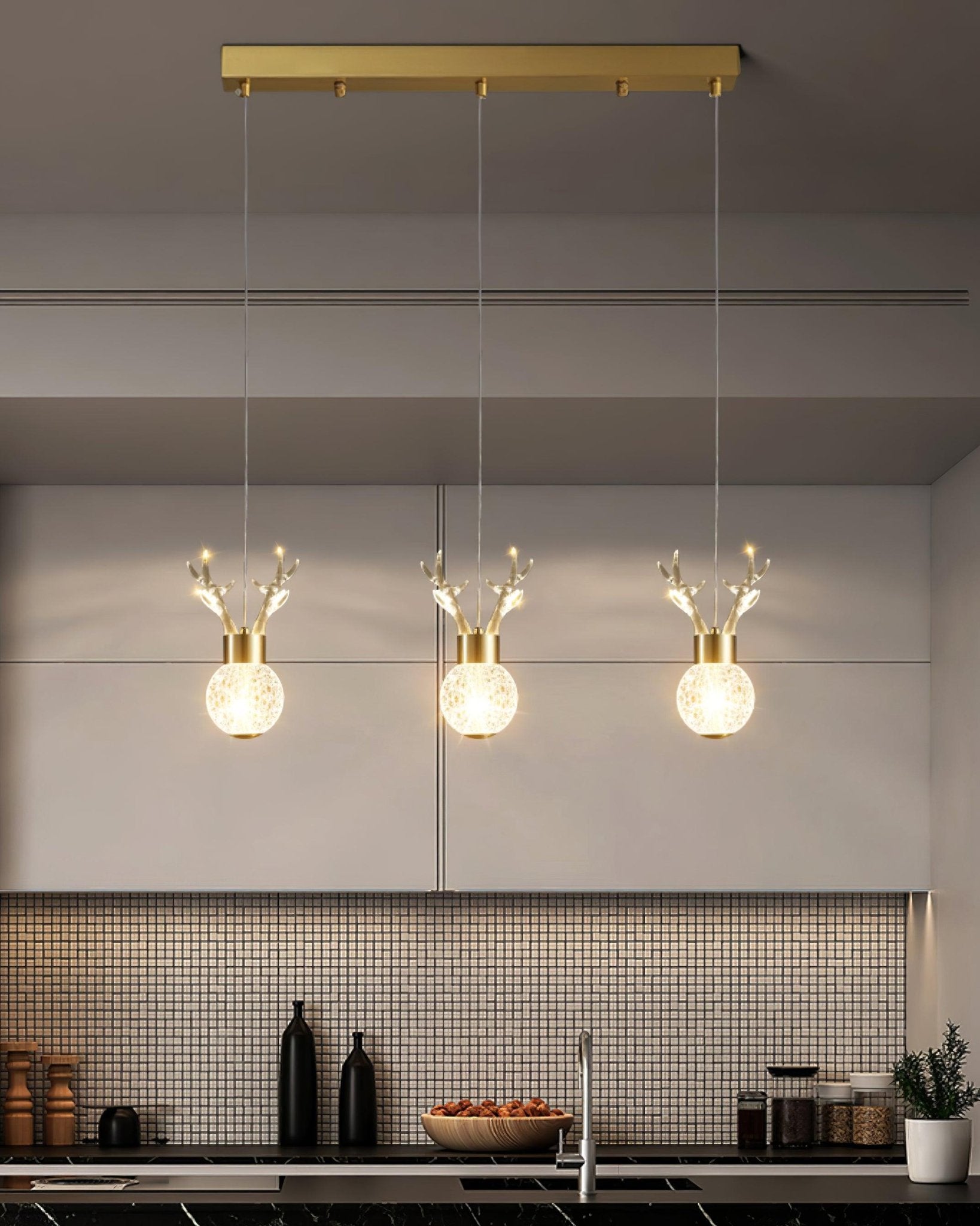 Aliran Aluminum Artistic Pendant Lamp-Neutral Decor