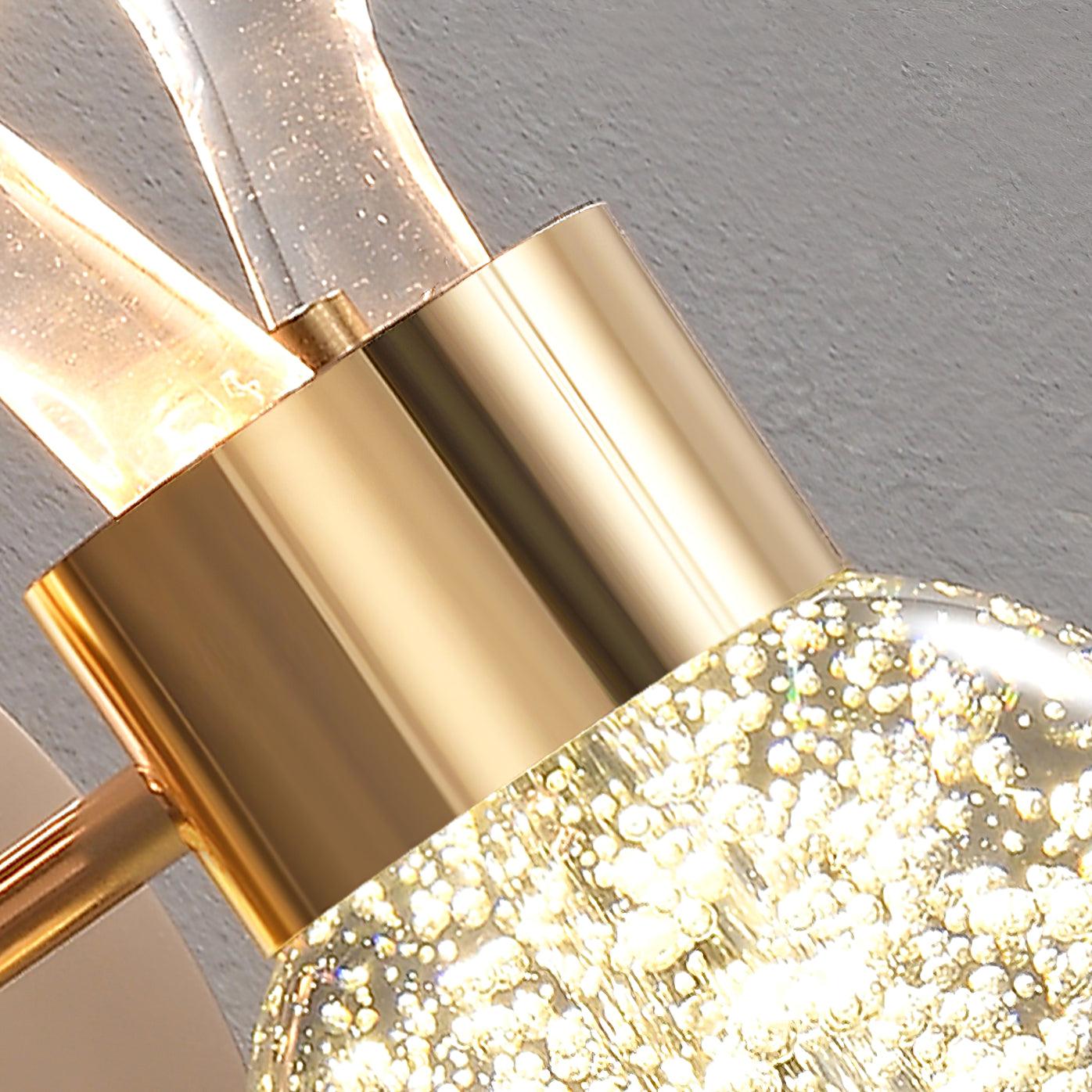 Cexi Postmodern Luxury Deer Crystal Wall Lamp-Neutral Decor