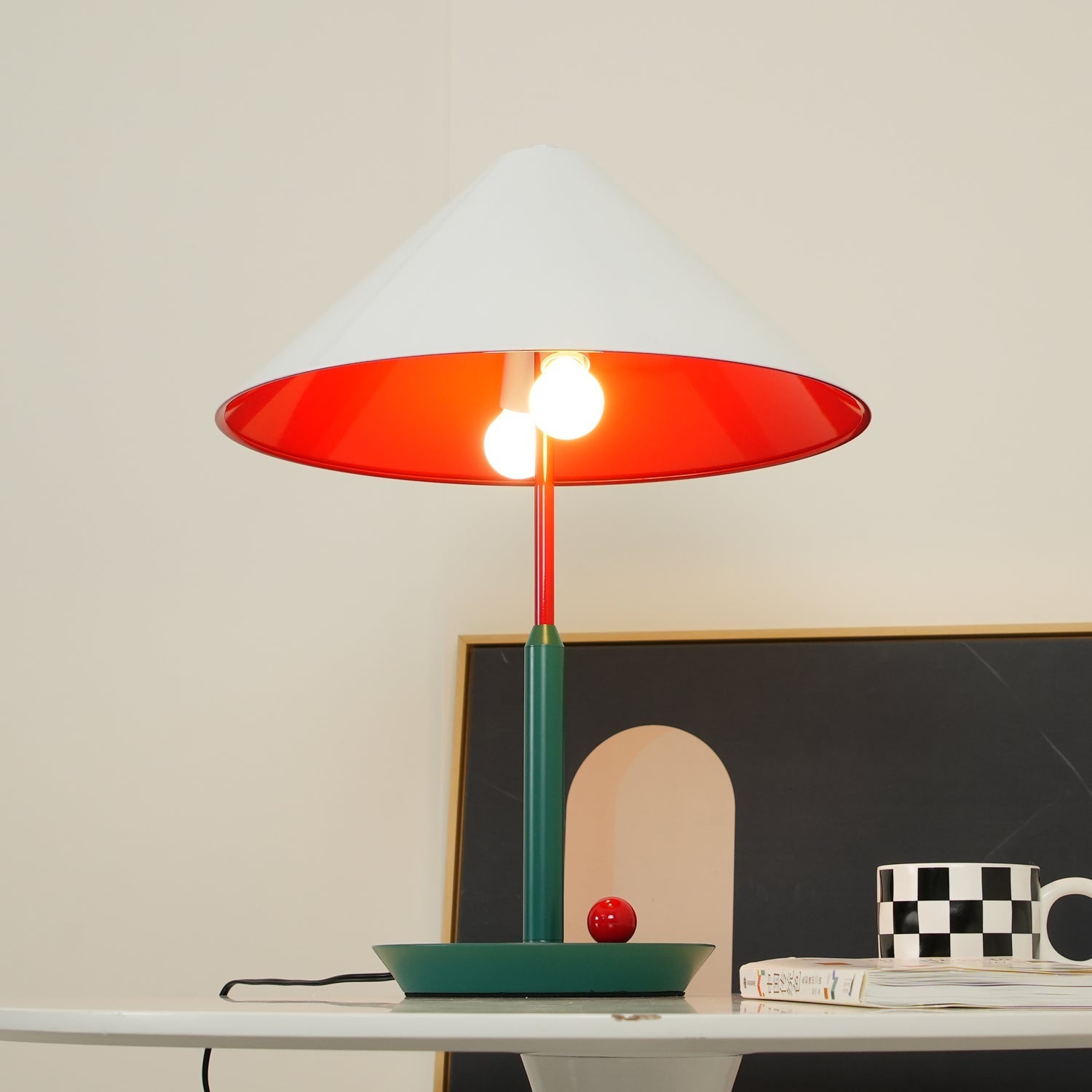 Sirixon Modern Table Lamp-Neutral Decor