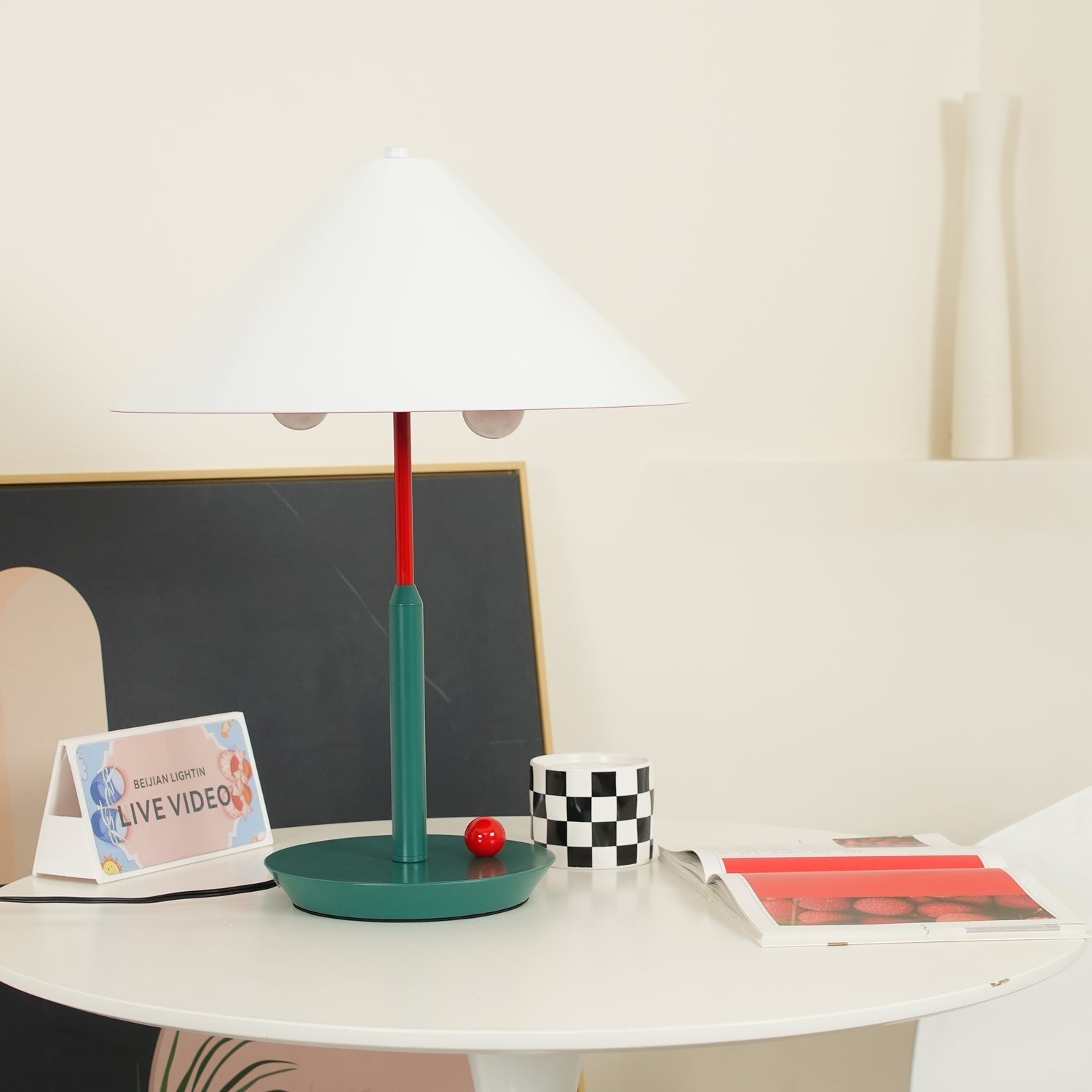 Sirixon Modern Table Lamp-Neutral Decor