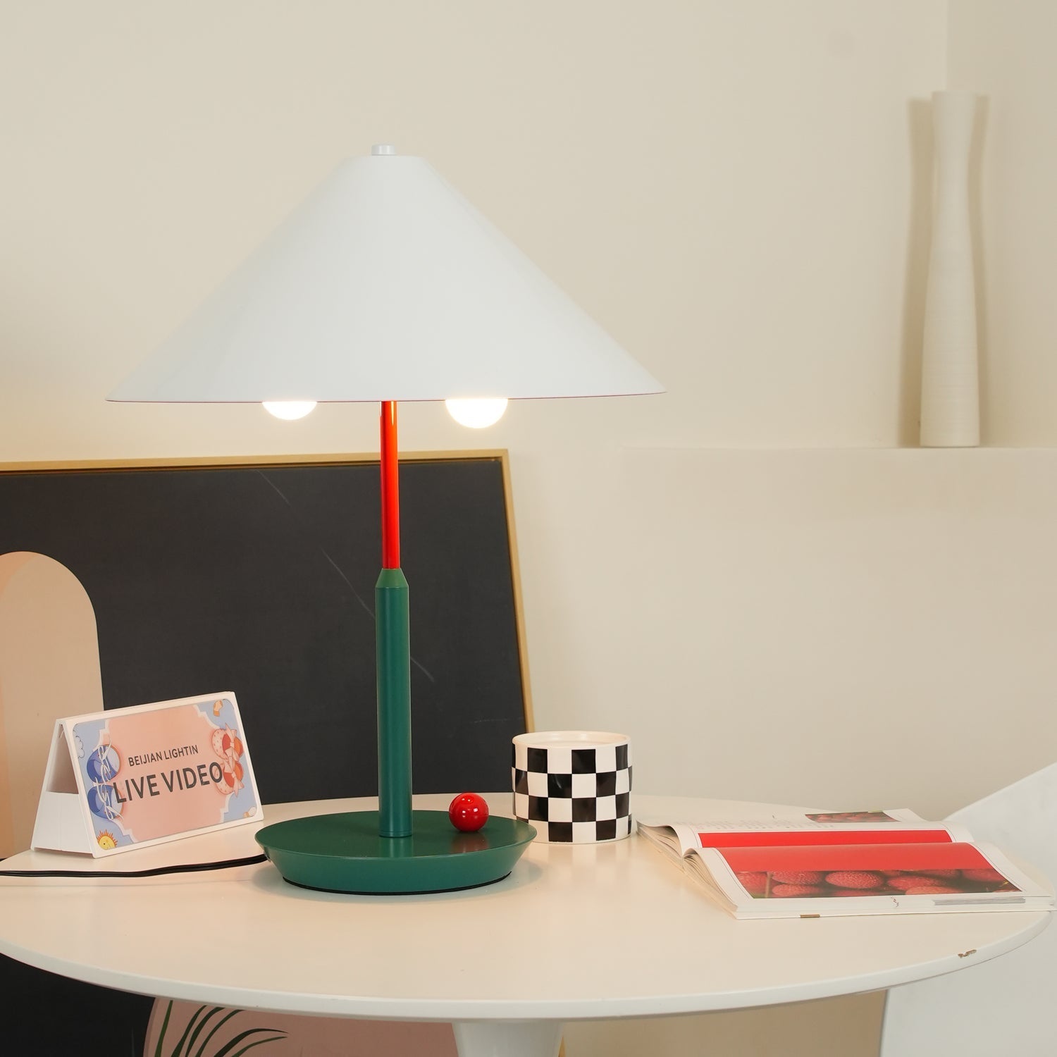 Sirixon Modern Table Lamp-Neutral Decor