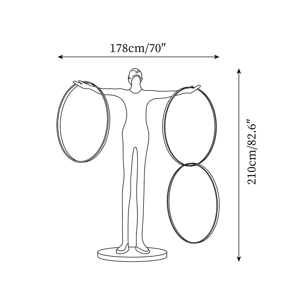 Hoops Floor Lamp