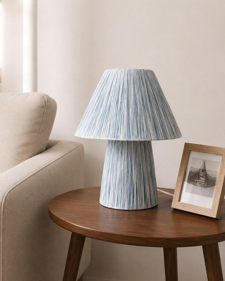 Veridian Stripe Table Light