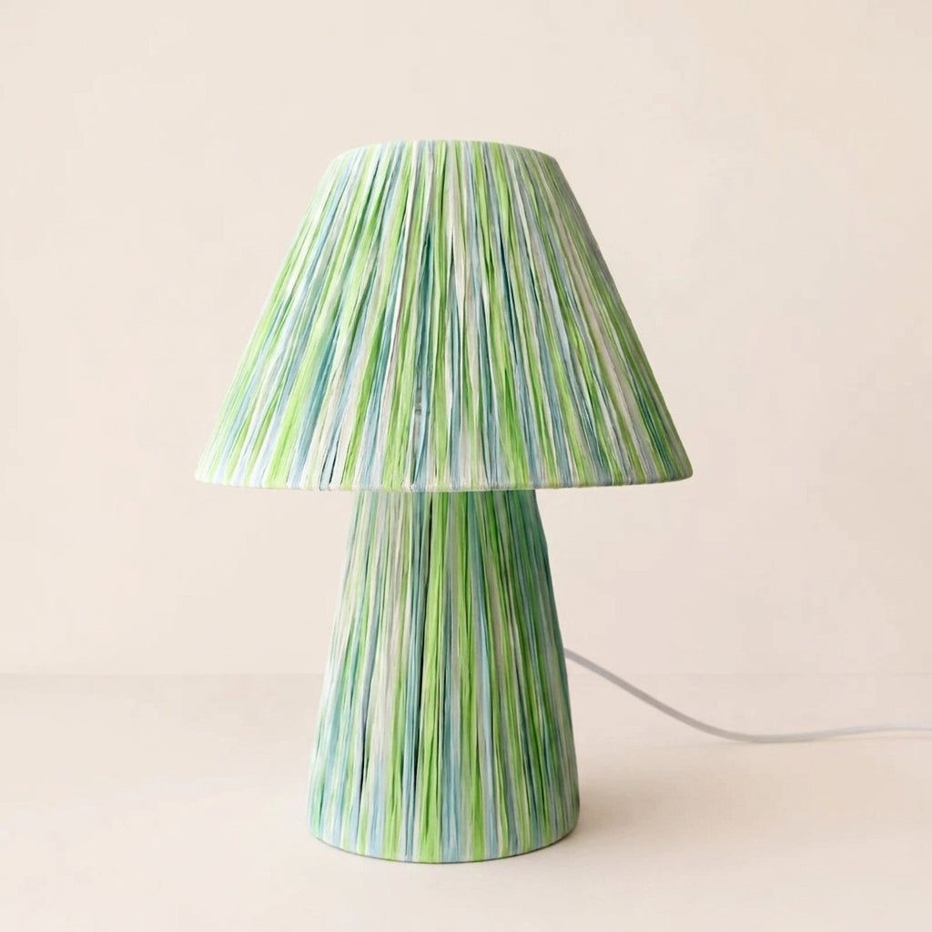 Veridian Stripe Table Light