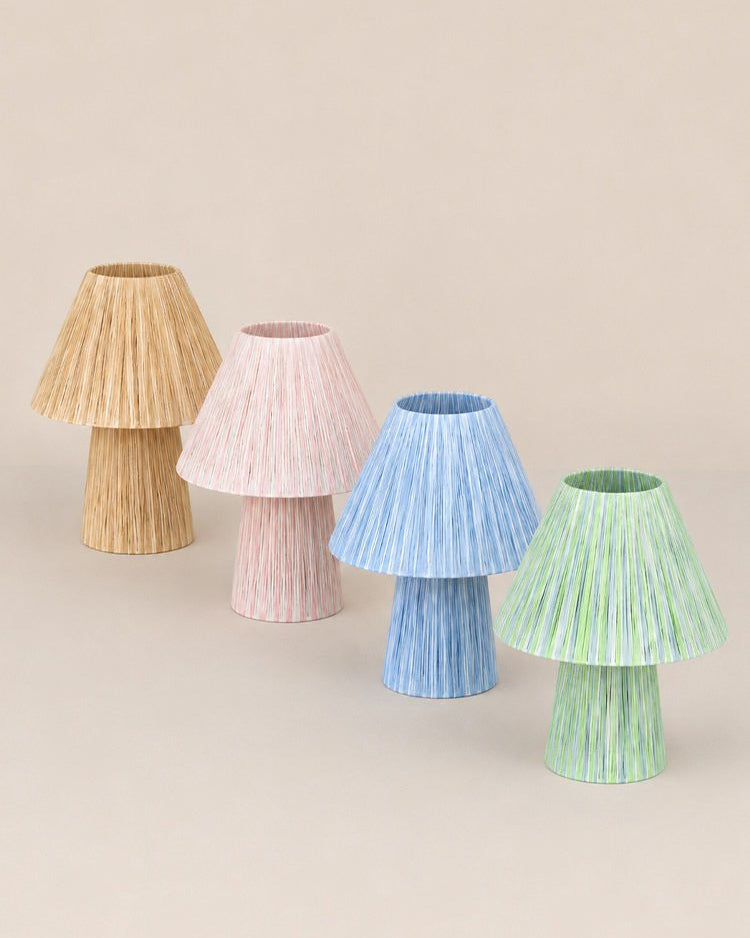 Veridian Stripe Table Light