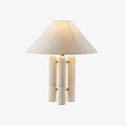 Trio Marble Modern Table Lamp-Neutral Decor