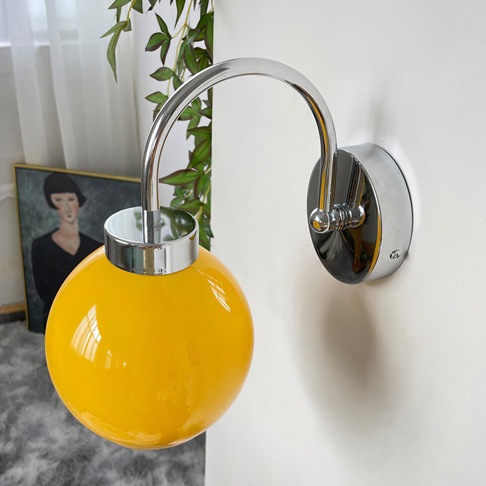 Vostor Wall Lamp Premium Nordic Art Glass Metal-Neutral Decor