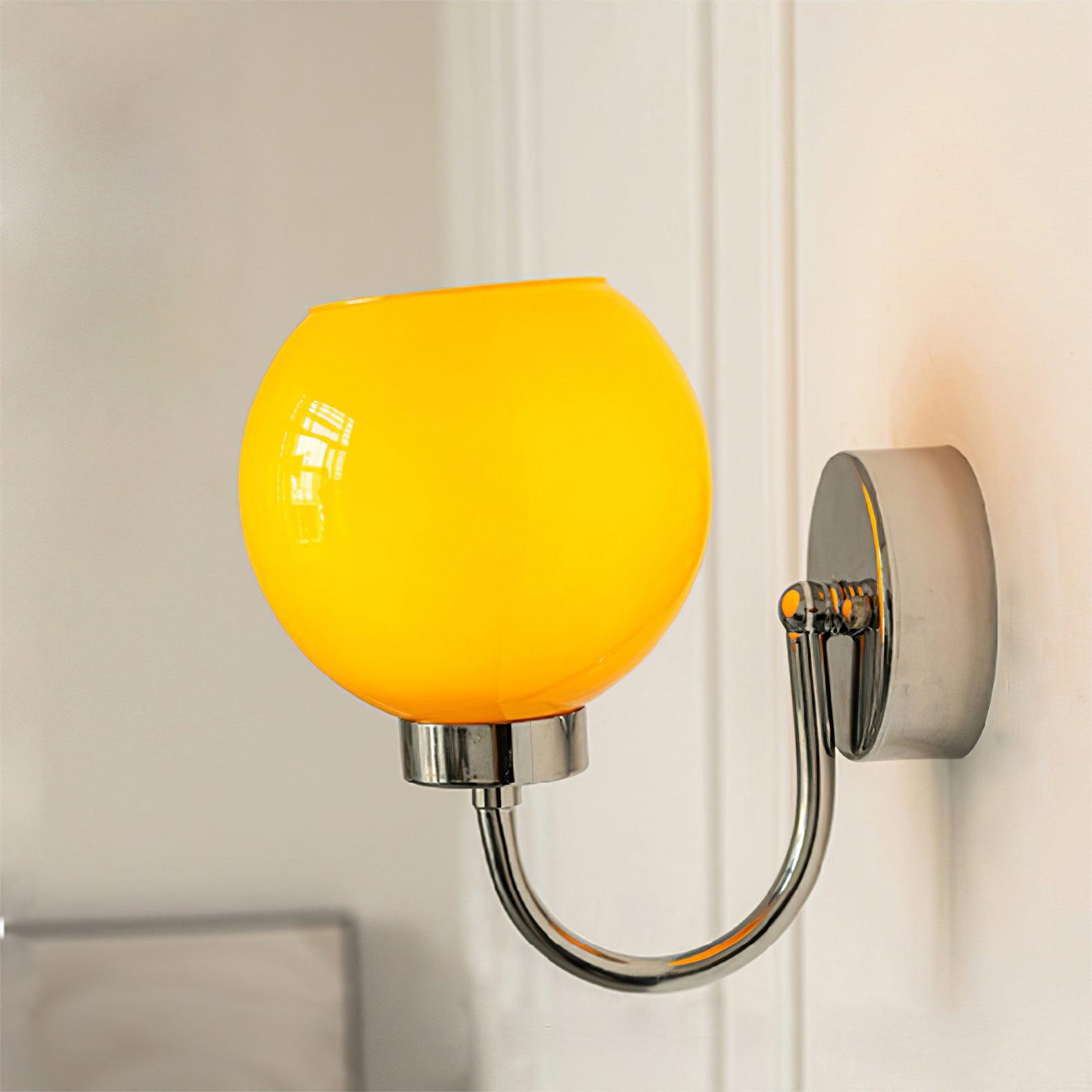 Vostor Wall Lamp Premium Nordic Art Glass Metal-Neutral Decor