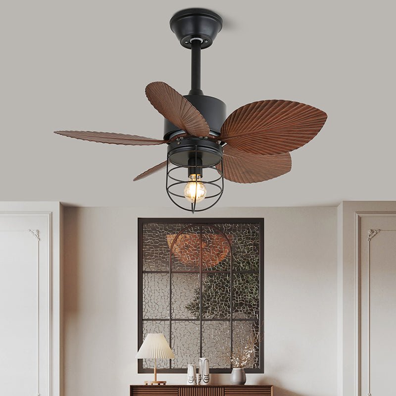 Daxon Industrial Ceiling Fan Light-Neutral Decor