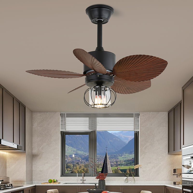 Daxon Industrial Ceiling Fan Light-Neutral Decor
