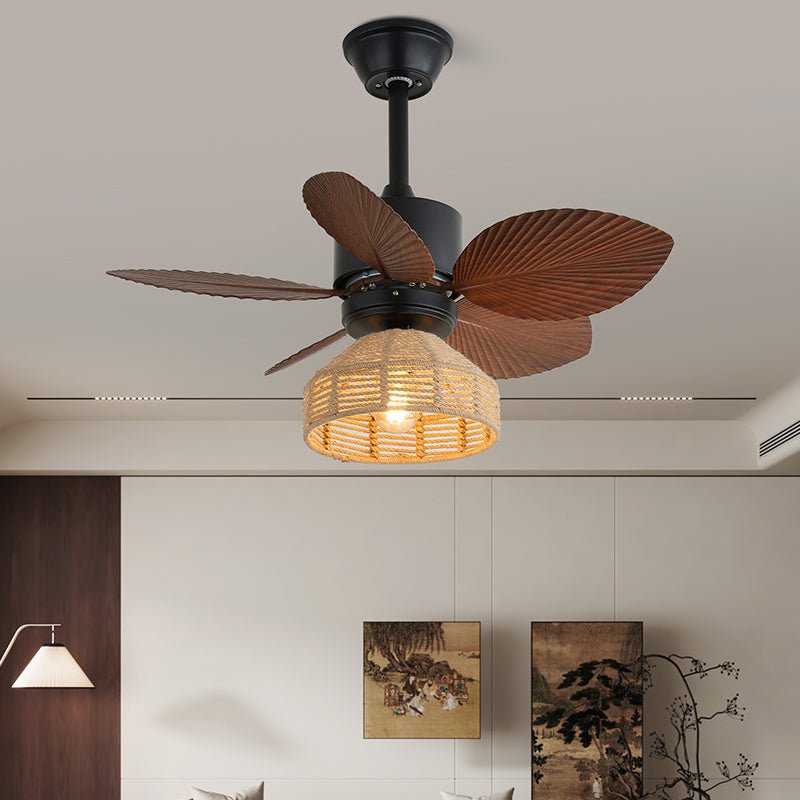 Daxon Industrial Ceiling Fan Light-Neutral Decor