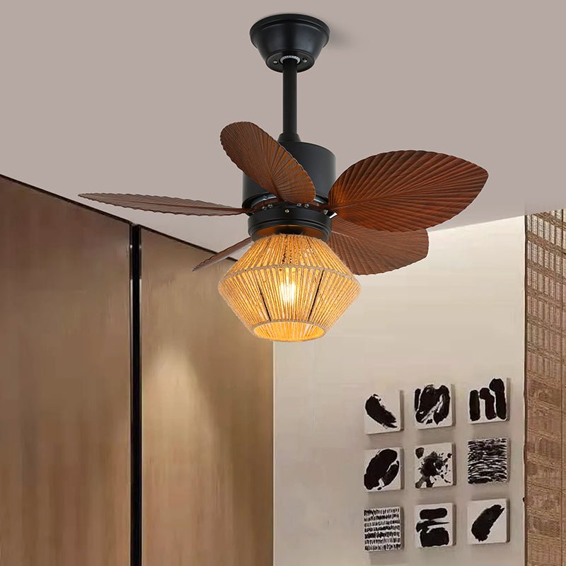 Daxon Industrial Ceiling Fan Light-Neutral Decor