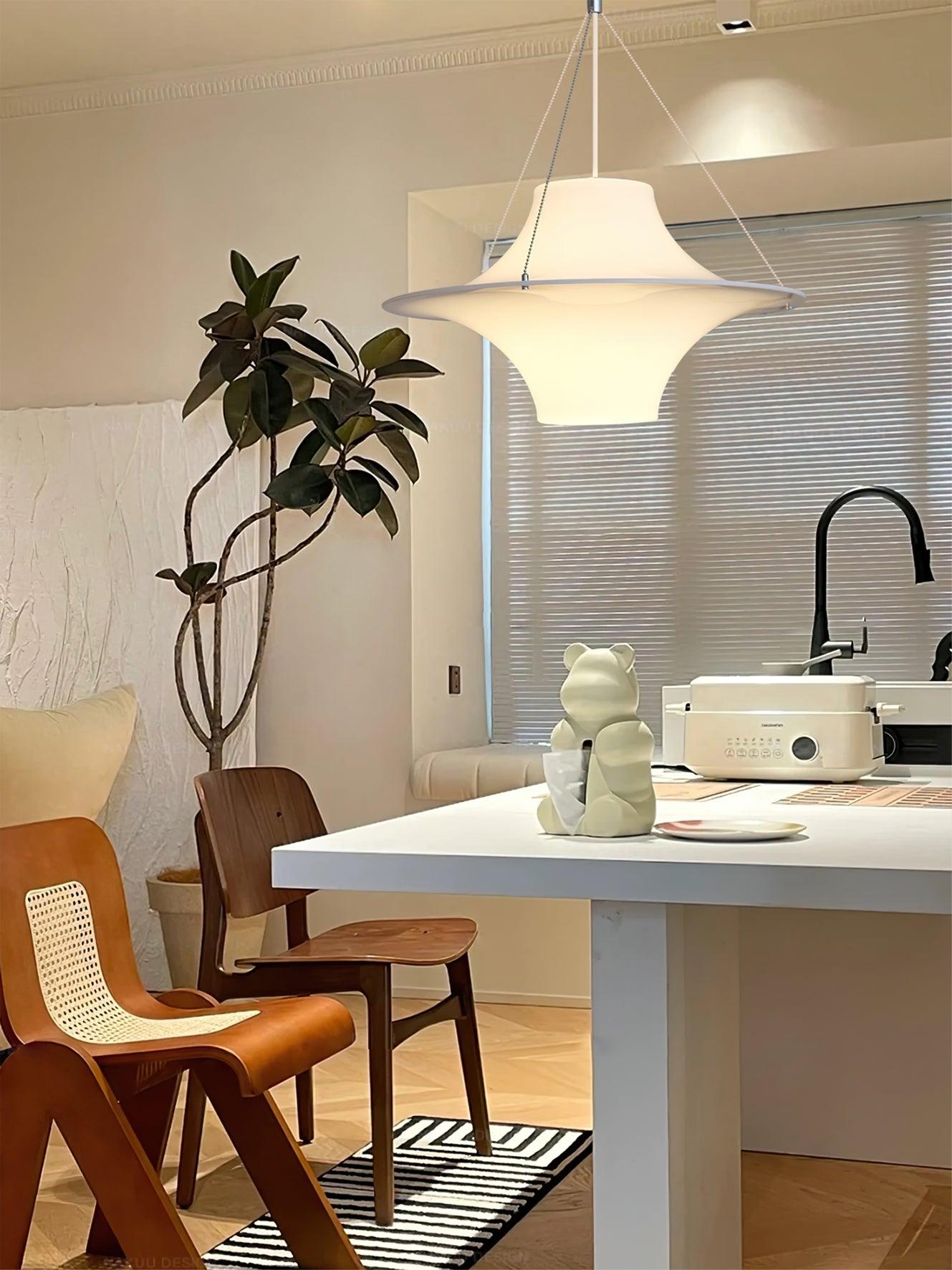 Dali Pendant Lamp Acrylic UFO Shape Contemporary Living Room-Neutral Decor