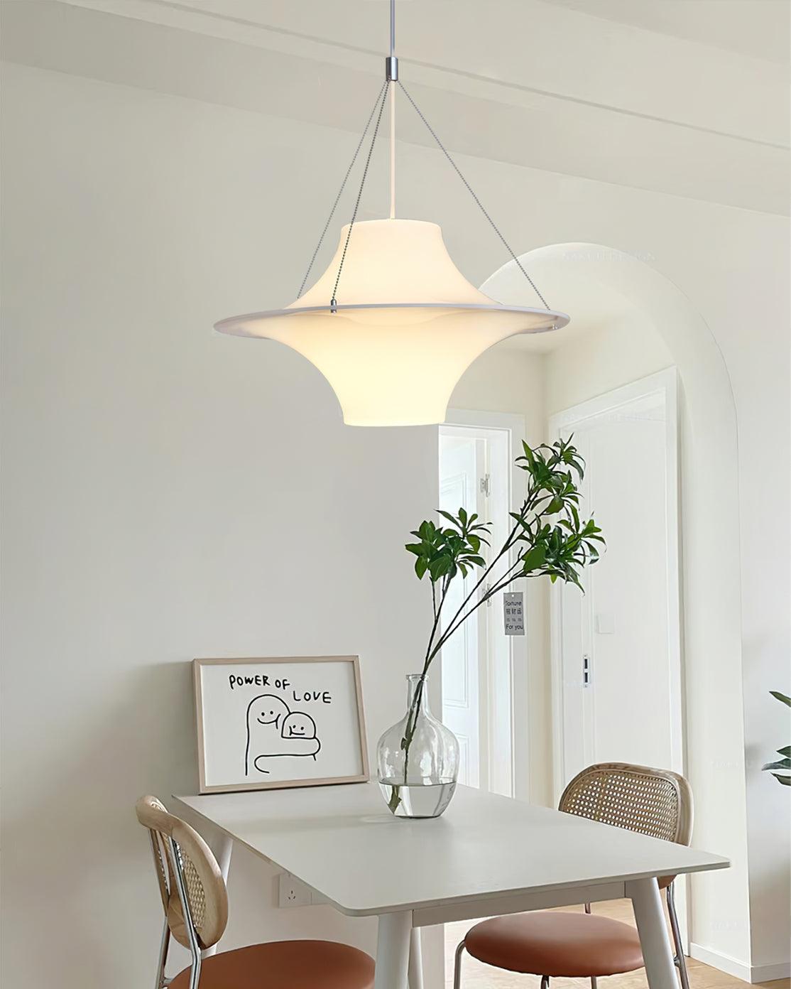 Dali Pendant Lamp Acrylic UFO Shape Contemporary Living Room-Neutral Decor