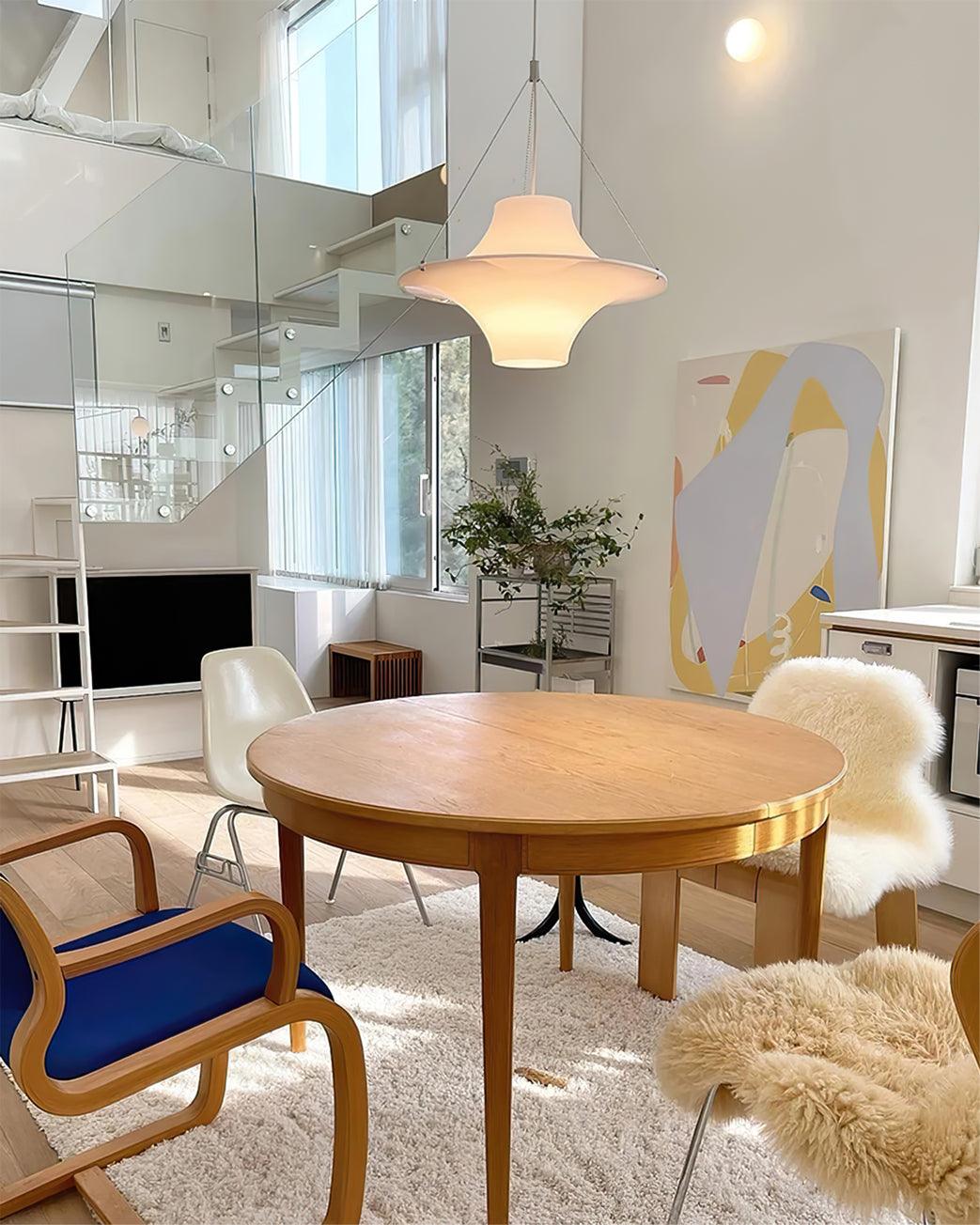 Dali Pendant Lamp Acrylic UFO Shape Contemporary Living Room-Neutral Decor