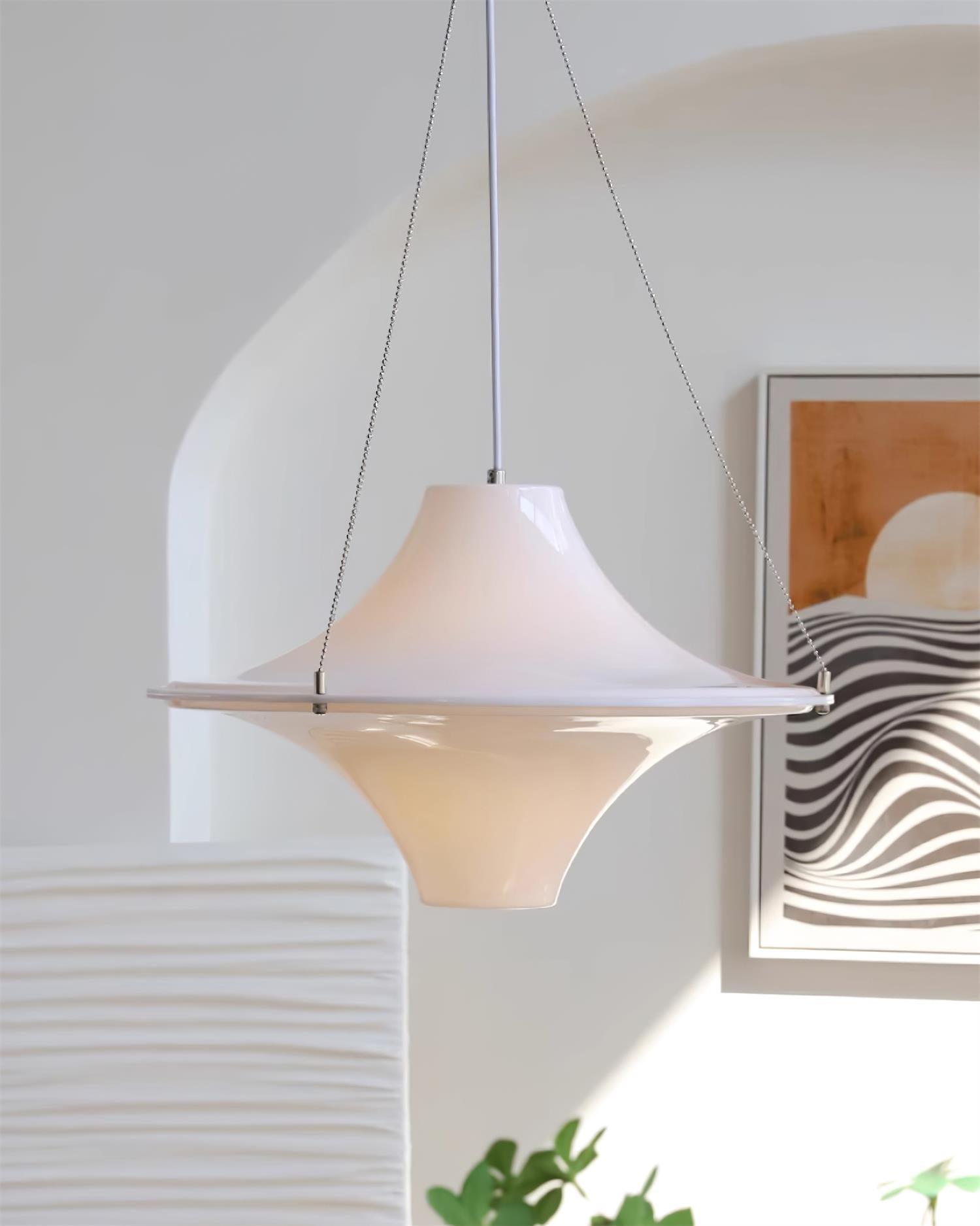 Dali Pendant Lamp Acrylic UFO Shape Contemporary Living Room-Neutral Decor