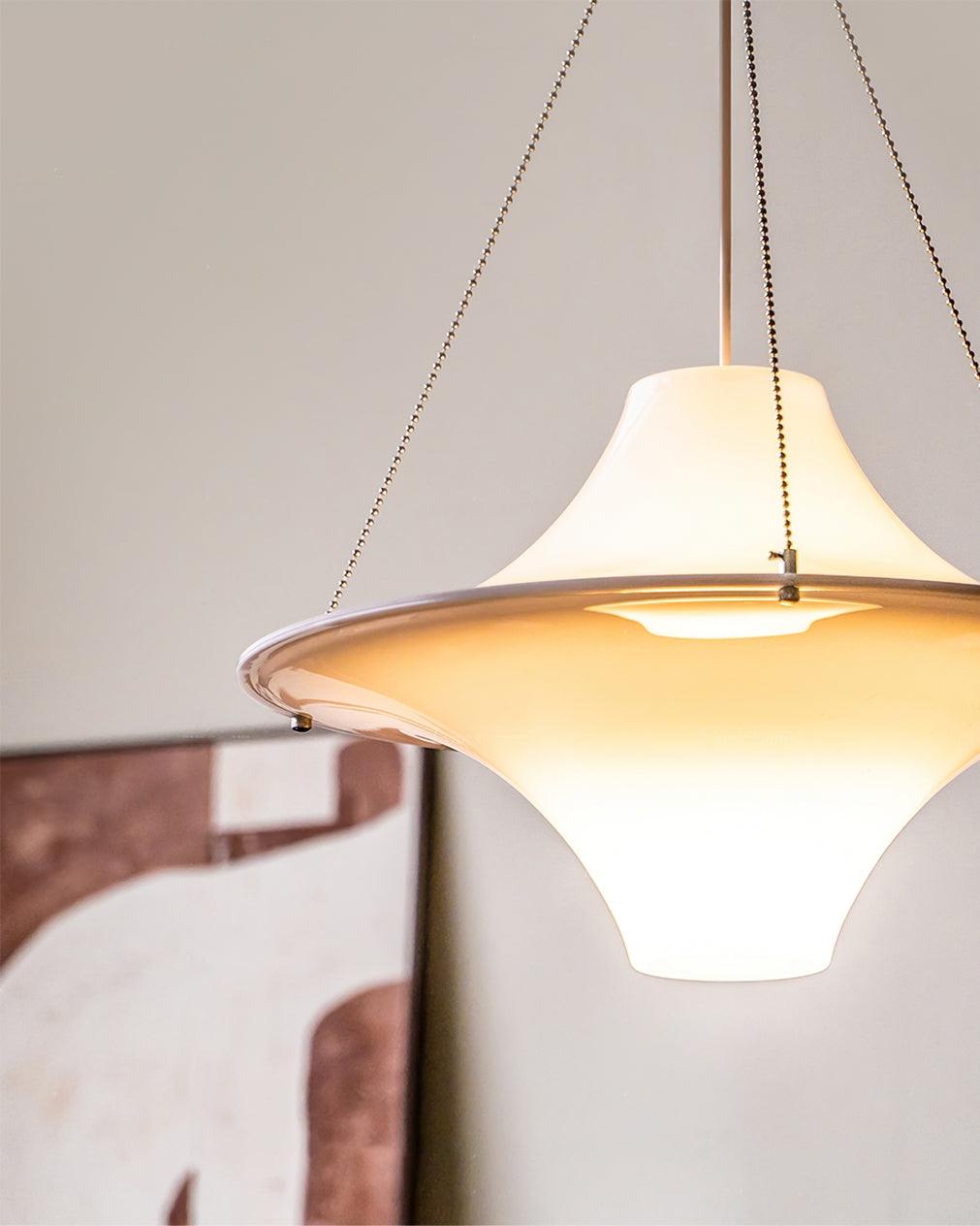 Dali Pendant Lamp Acrylic UFO Shape Contemporary Living Room-Neutral Decor