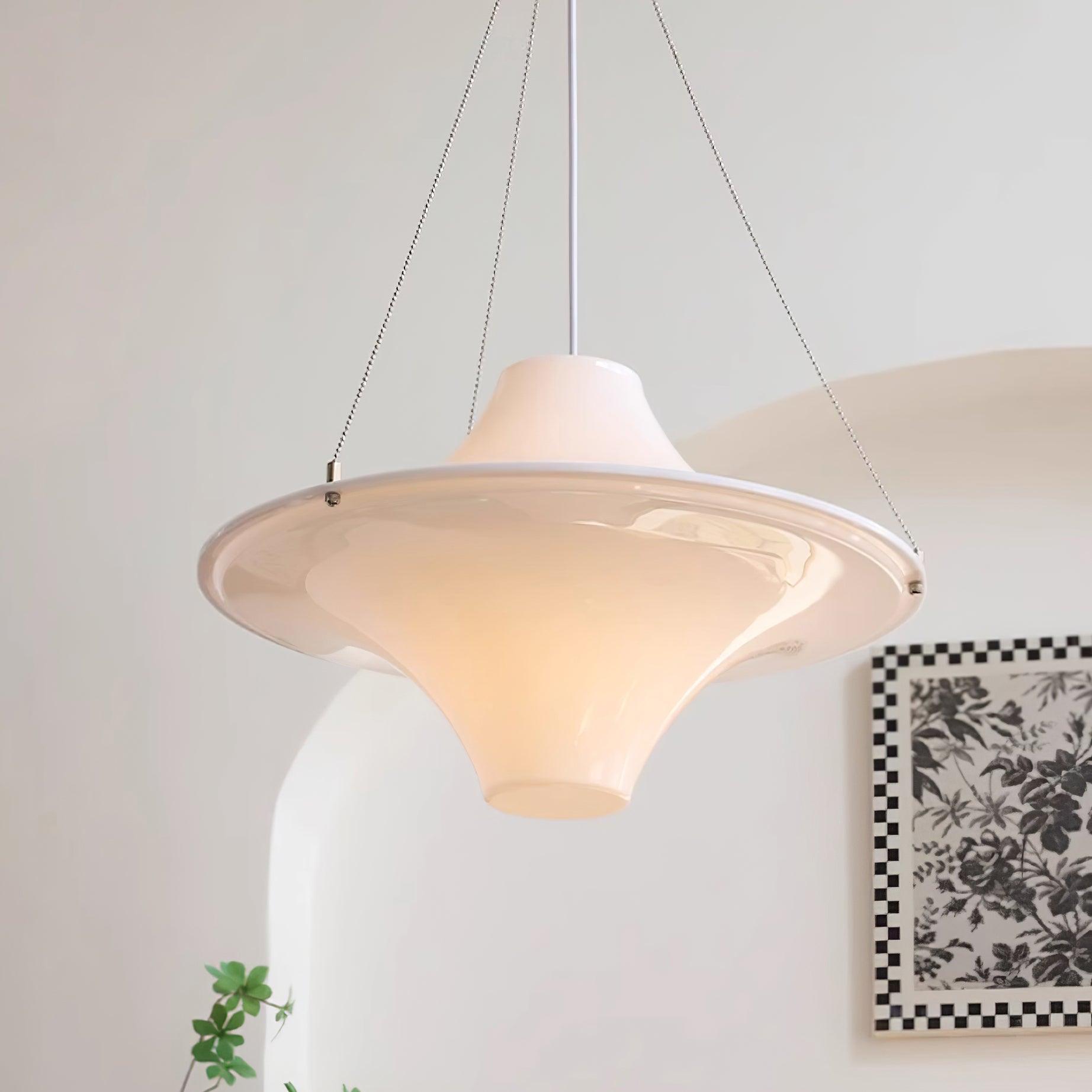 Dali Pendant Lamp Acrylic UFO Shape Contemporary Living Room-Neutral Decor