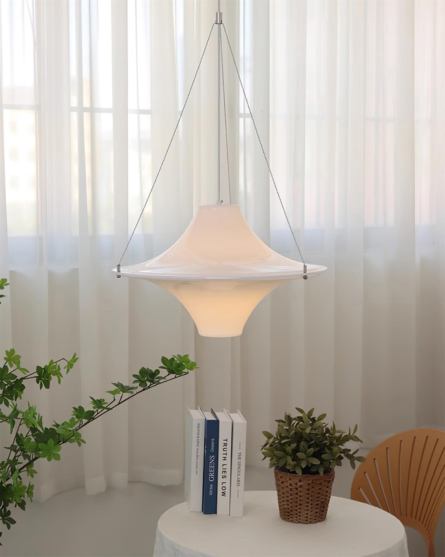 Dali Pendant Lamp Acrylic UFO Shape Contemporary Living Room-Neutral Decor