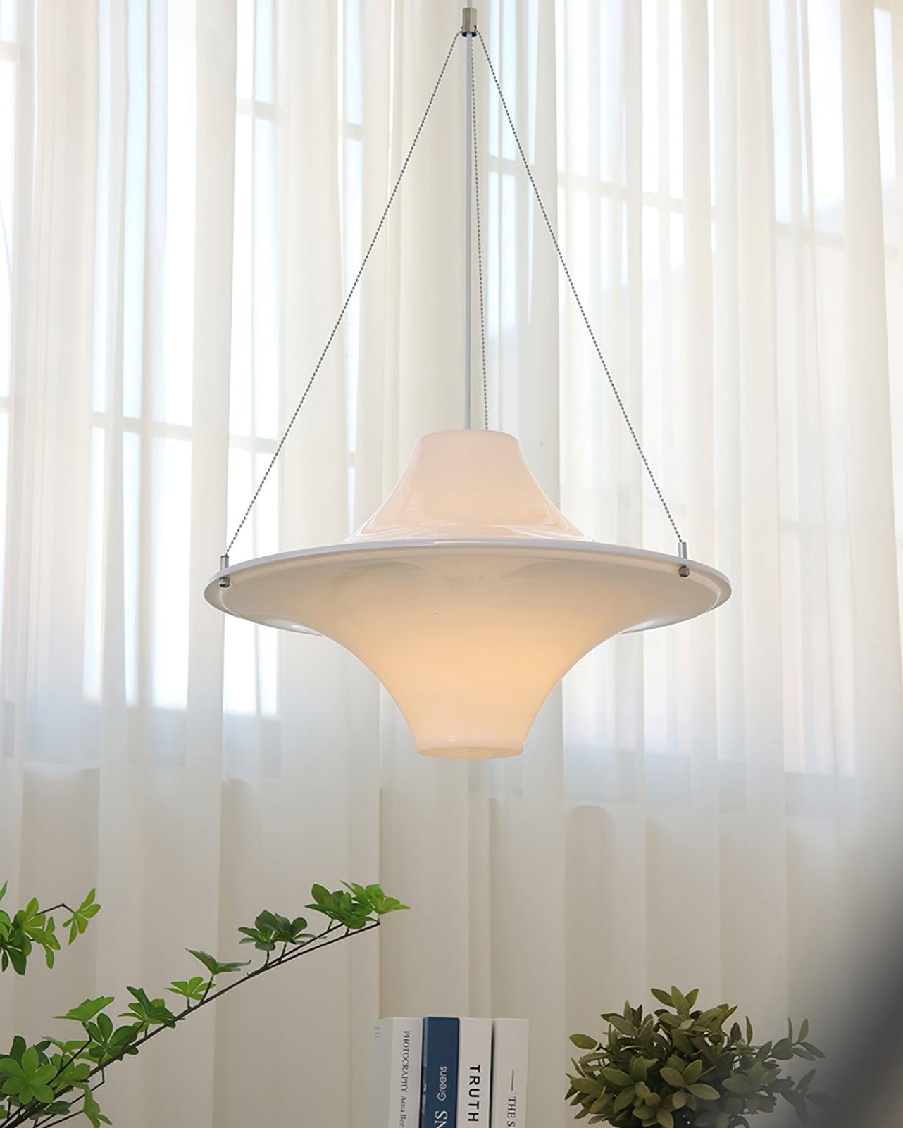 Dali Pendant Lamp Acrylic UFO Shape Contemporary Living Room-Neutral Decor