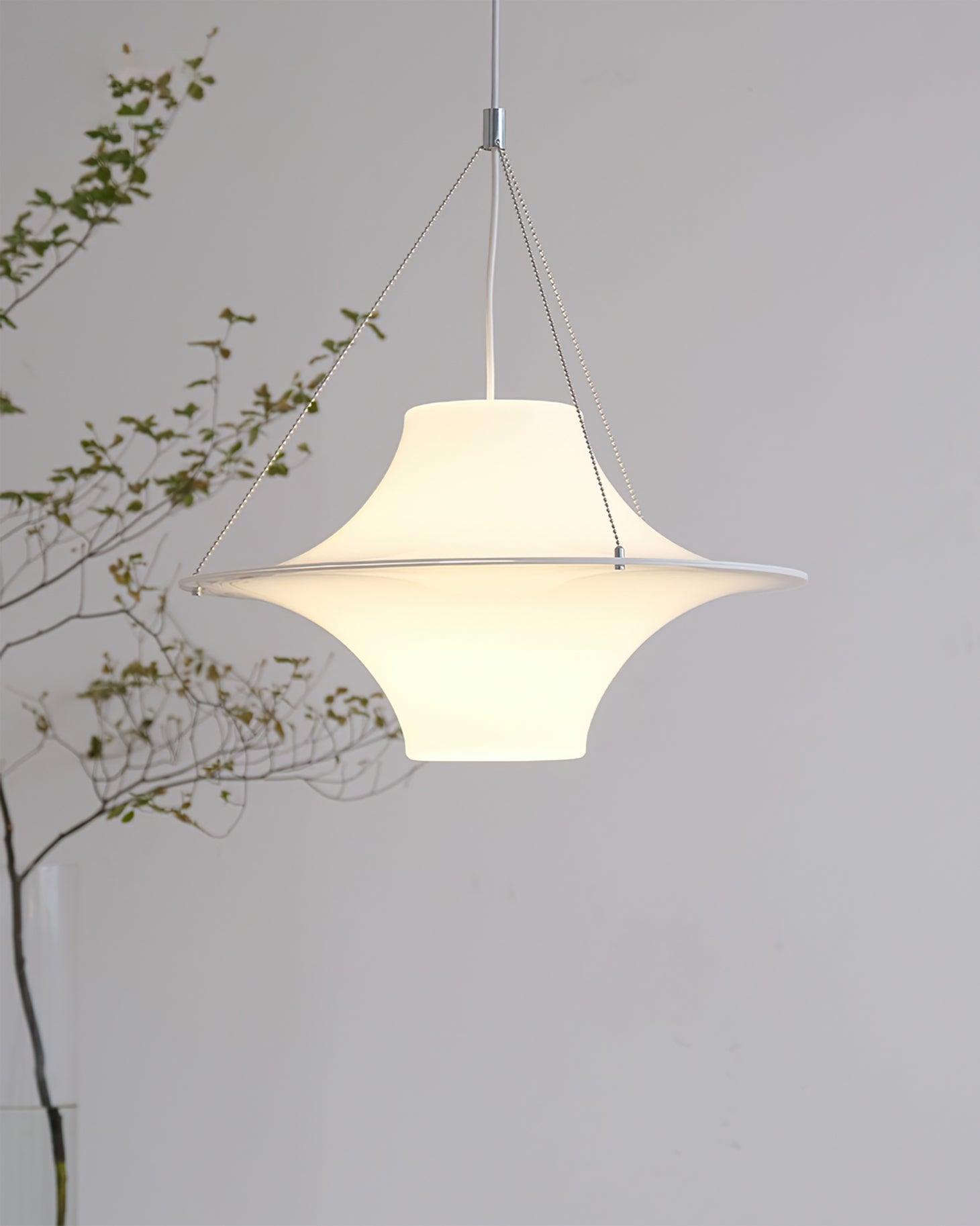 Dali Pendant Lamp Acrylic UFO Shape Contemporary Living Room-Neutral Decor