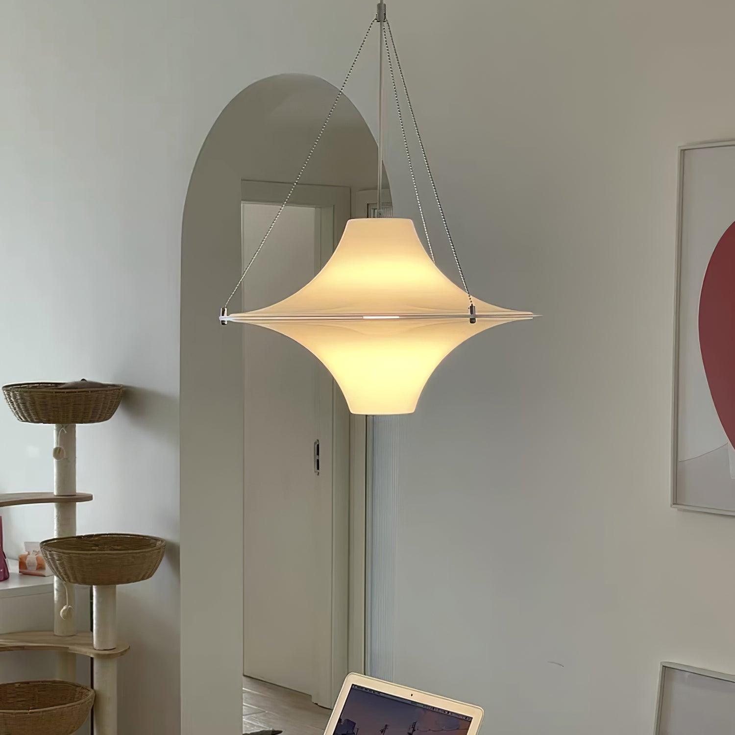 Dali Pendant Lamp Acrylic UFO Shape Contemporary Living Room-Neutral Decor
