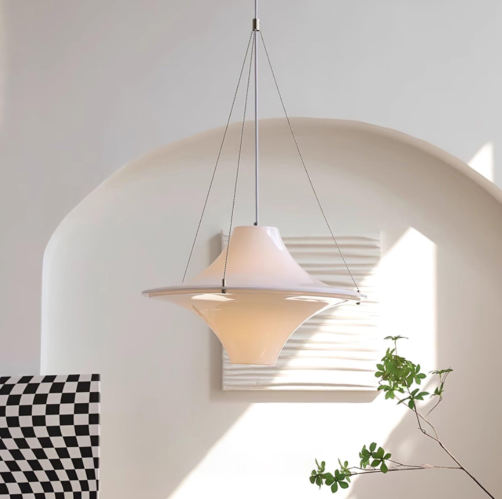 Dali Pendant Lamp Acrylic UFO Shape Contemporary Living Room-Neutral Decor