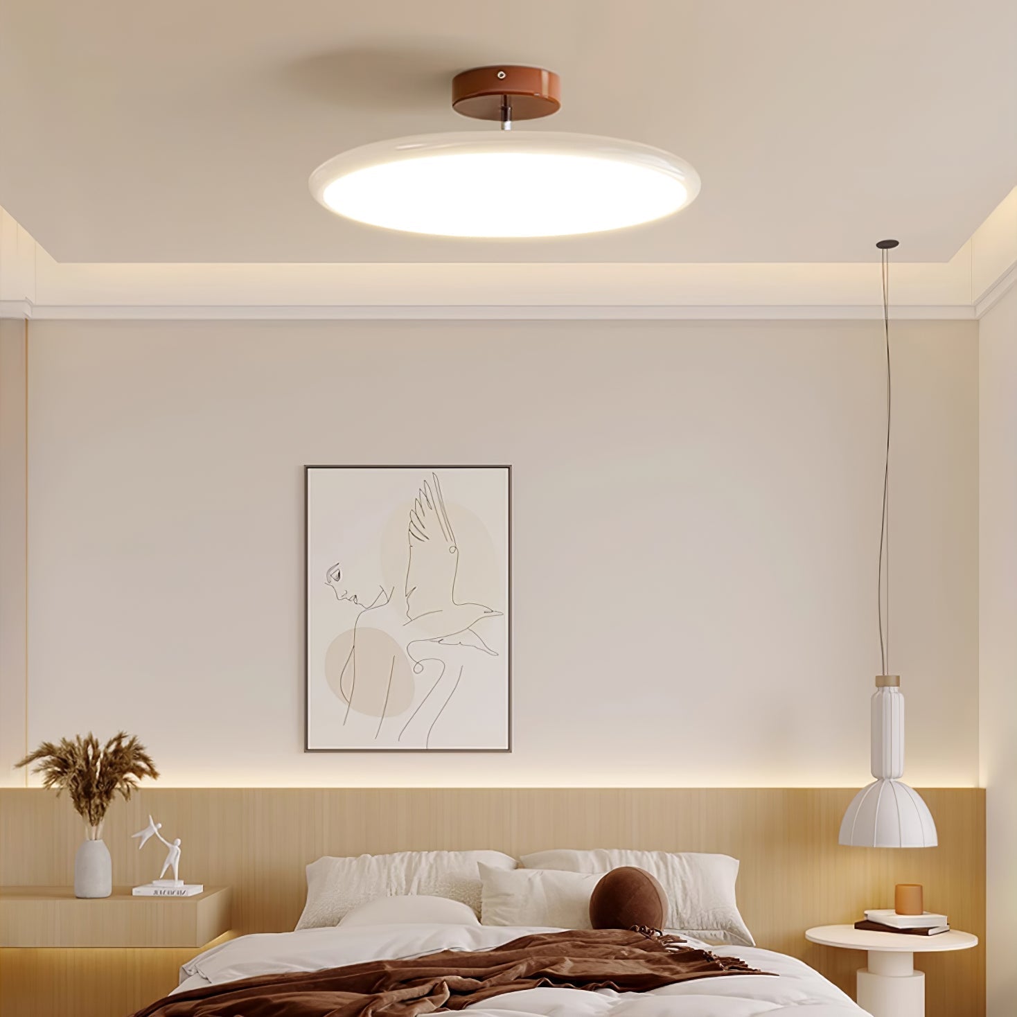 Lustra Ceiling Light Drift Adjustable Round-Neutral Decor