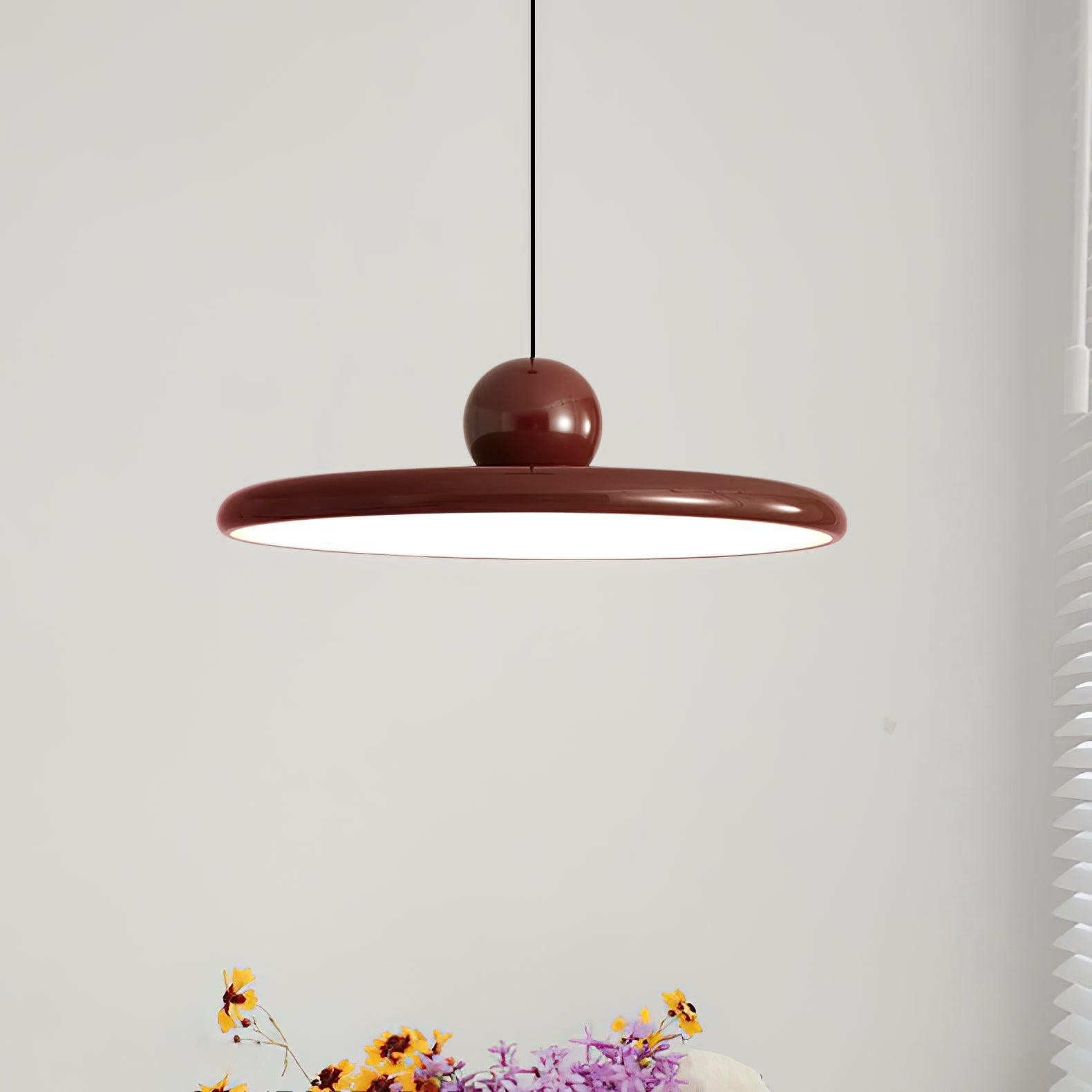 Lustra Pendant Lamp Swag Green and Red-Neutral Decor
